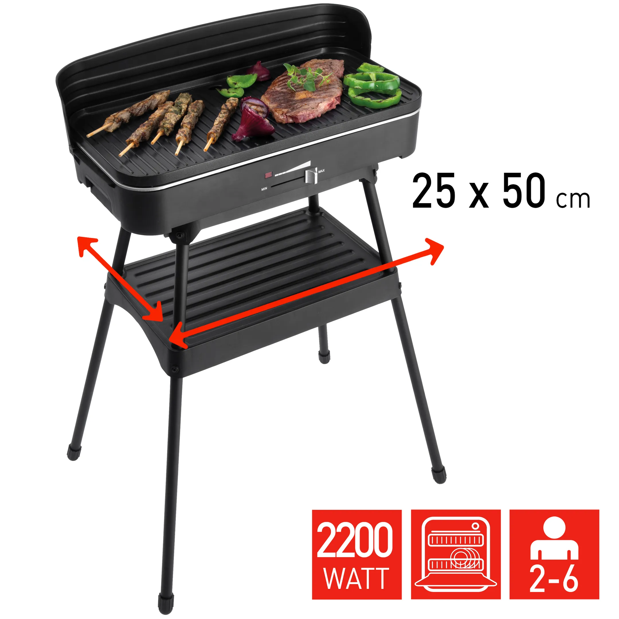 FRITEL BBQ électrique & gril de table - BBQ 2246 image