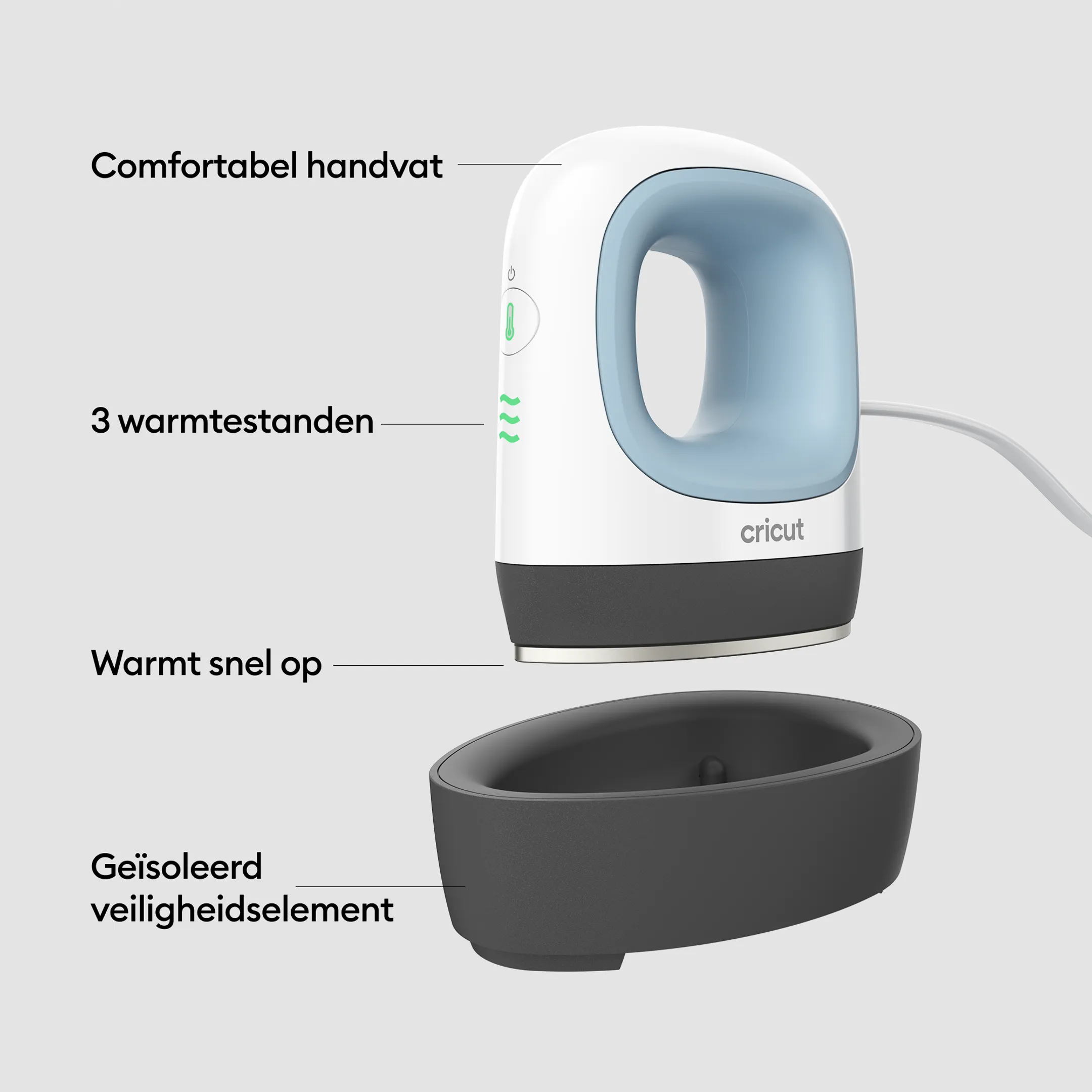 Cricut EasyPress Mini Zen Blue image