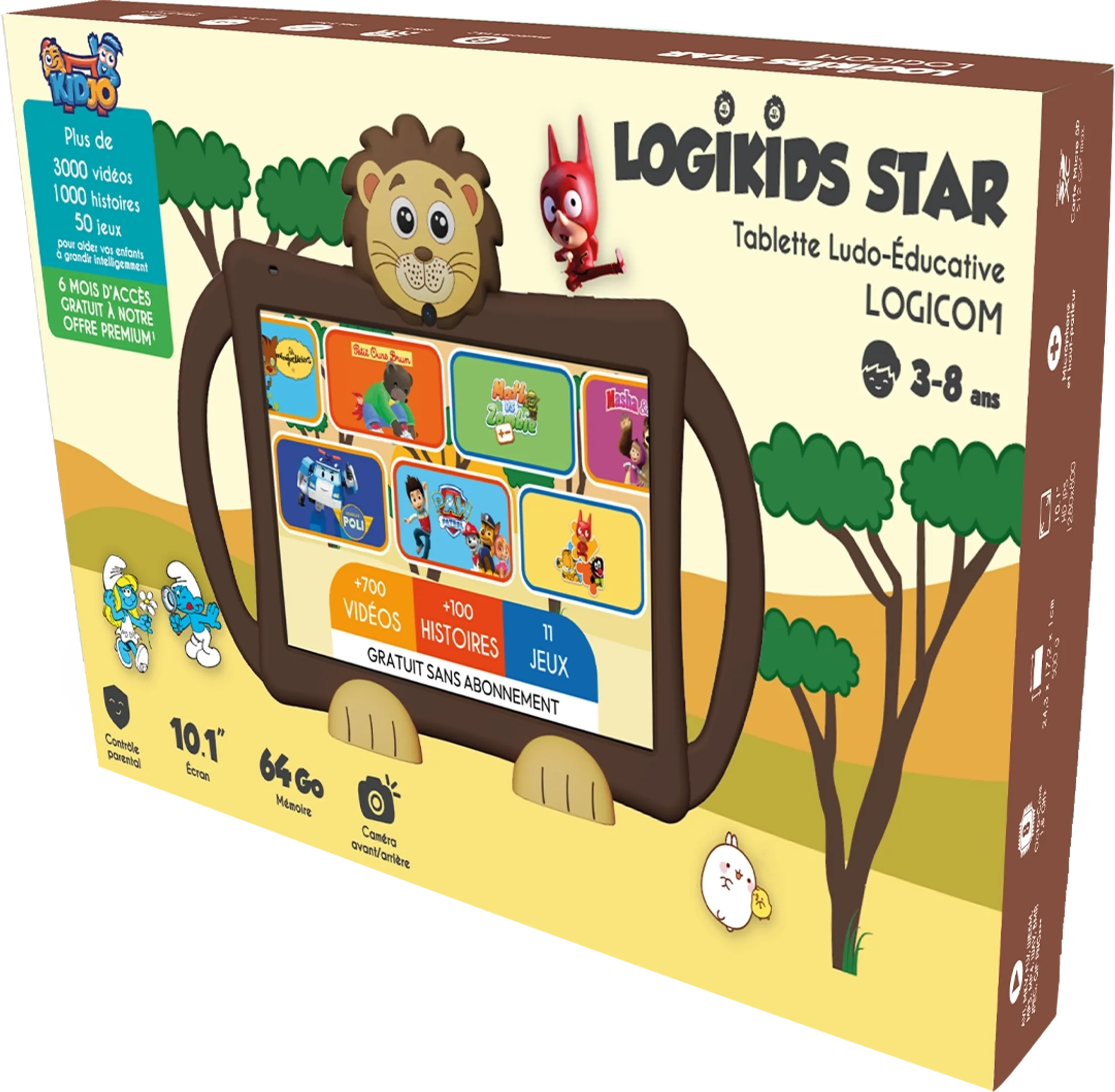 Logicom LogiKids Star 64Go Brun image
