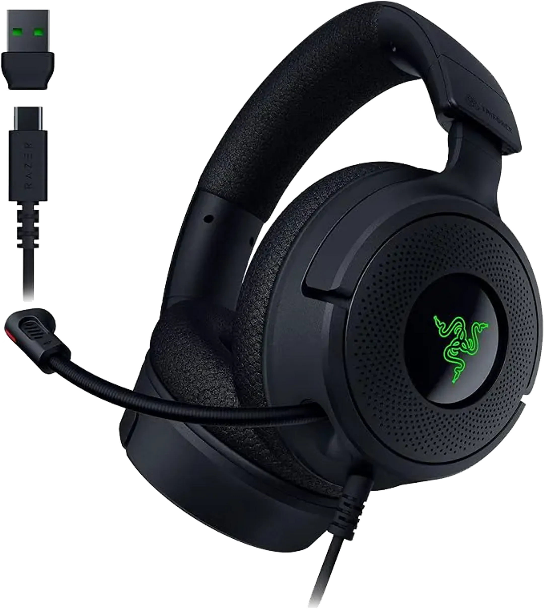 Kraken V4 gaming headset - Zwart