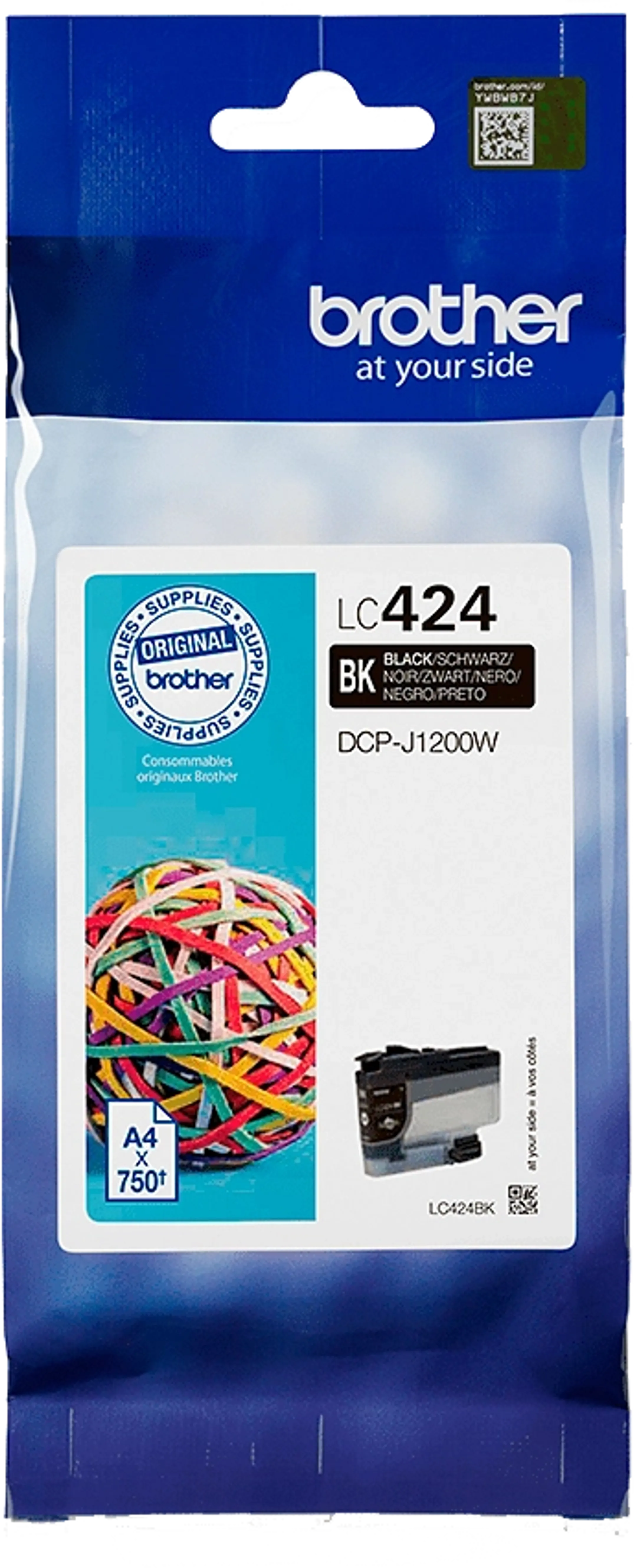 LC424BK inktpatroon - Zwart