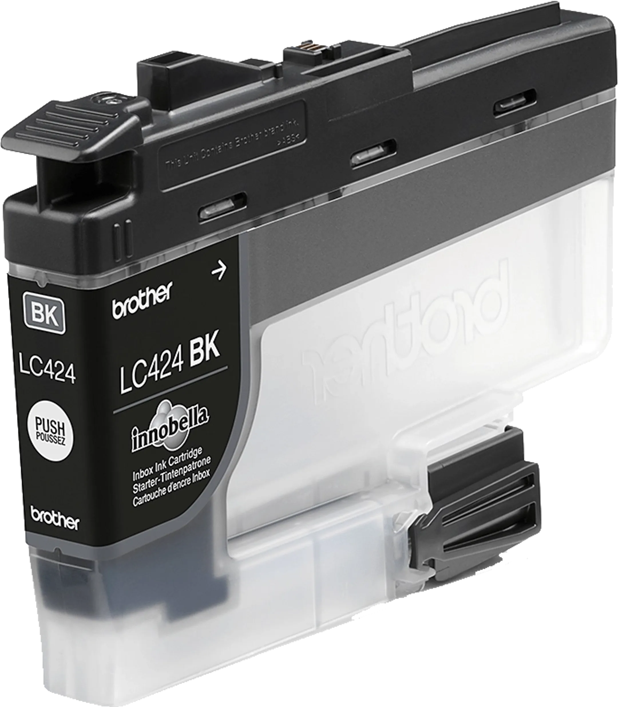 Brother LC424BK inktpatroon - Zwart image