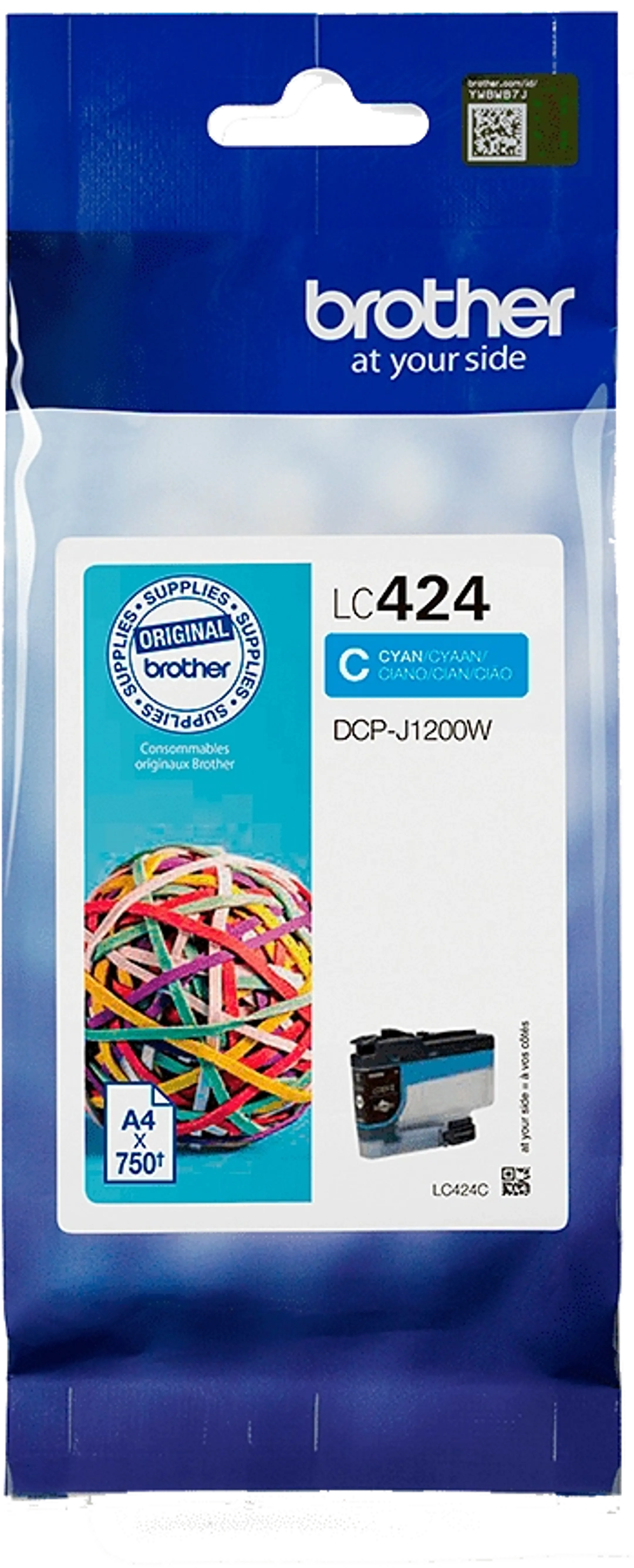 LC424C inktpatroon - Cyaan