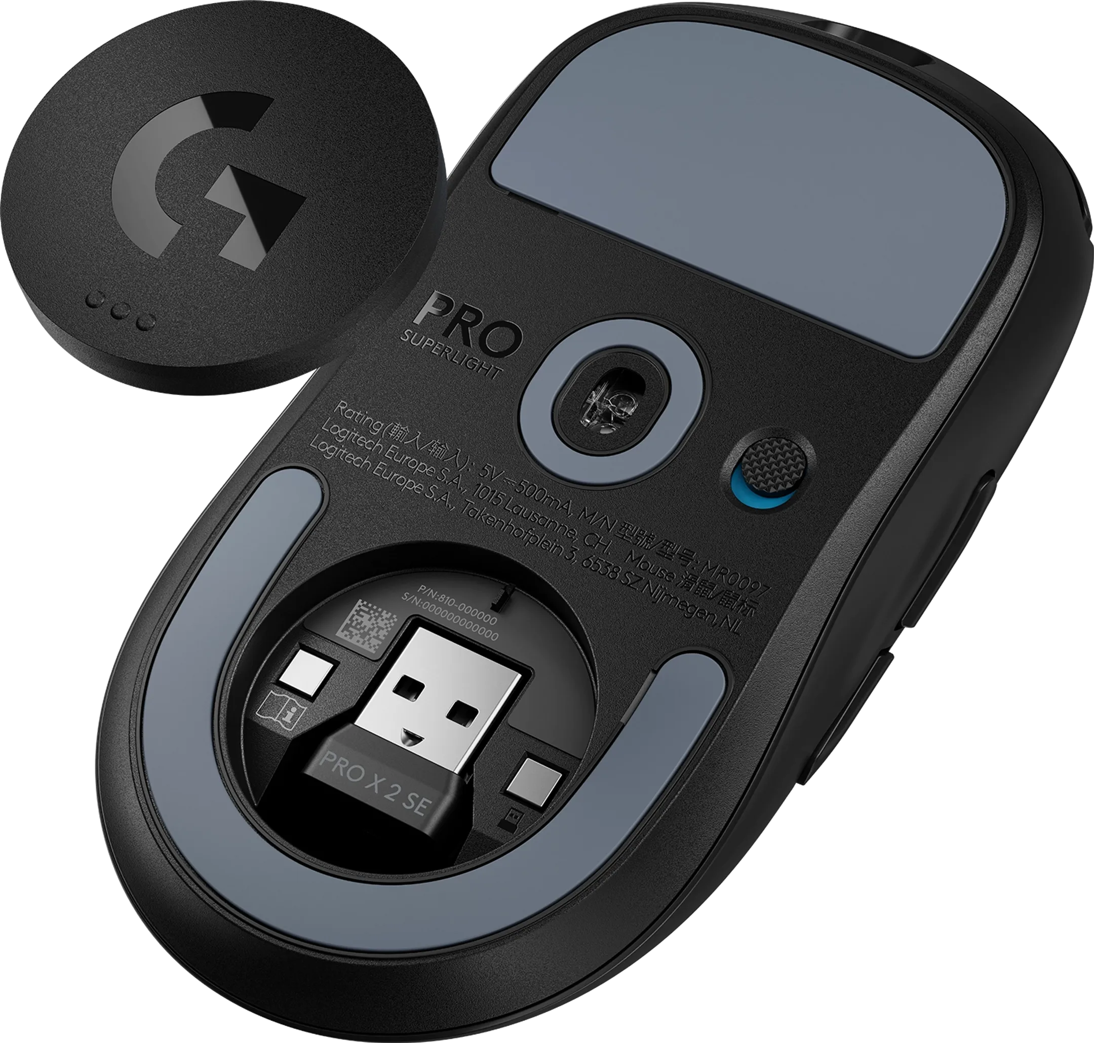 Logitech G Pro X Superlight 2 SE - Zwart image