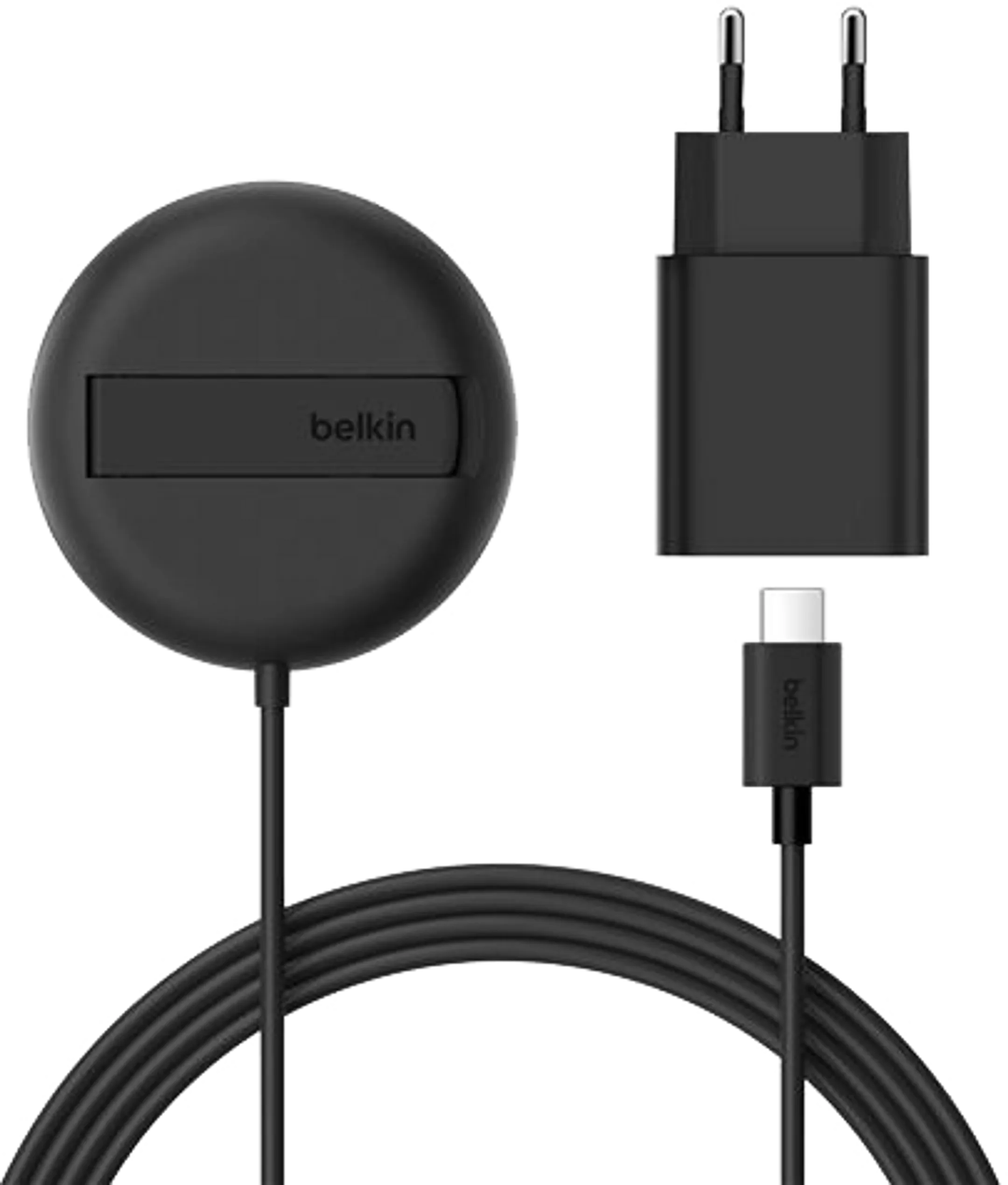 BoostCharge Pro - Magnetisch draadloos laadstation met Qi2 (15 W) - Zwart