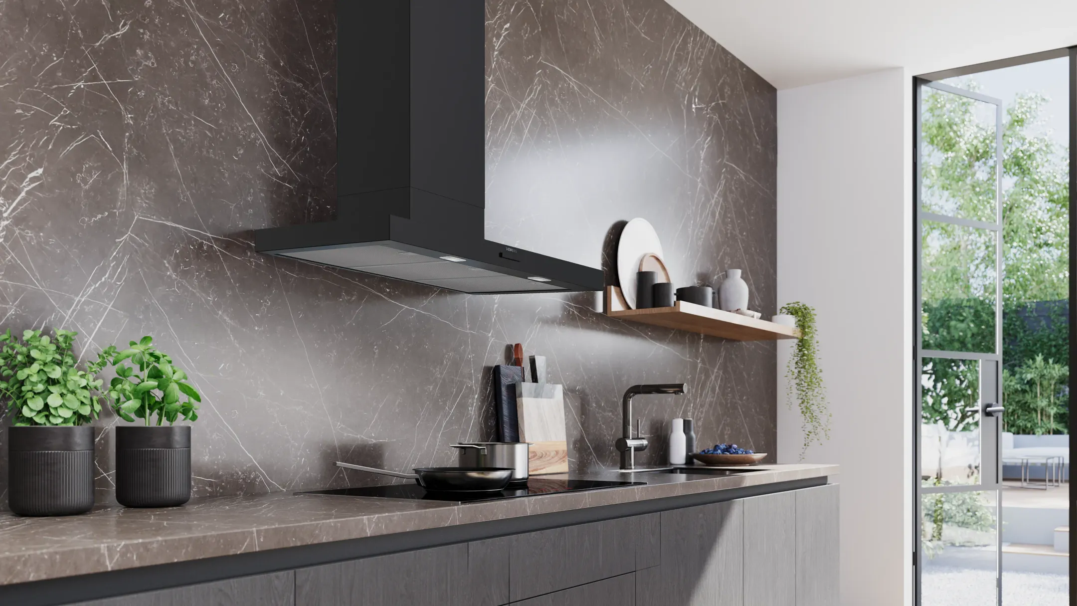 Siemens Hotte décorative LC95BCC60 image