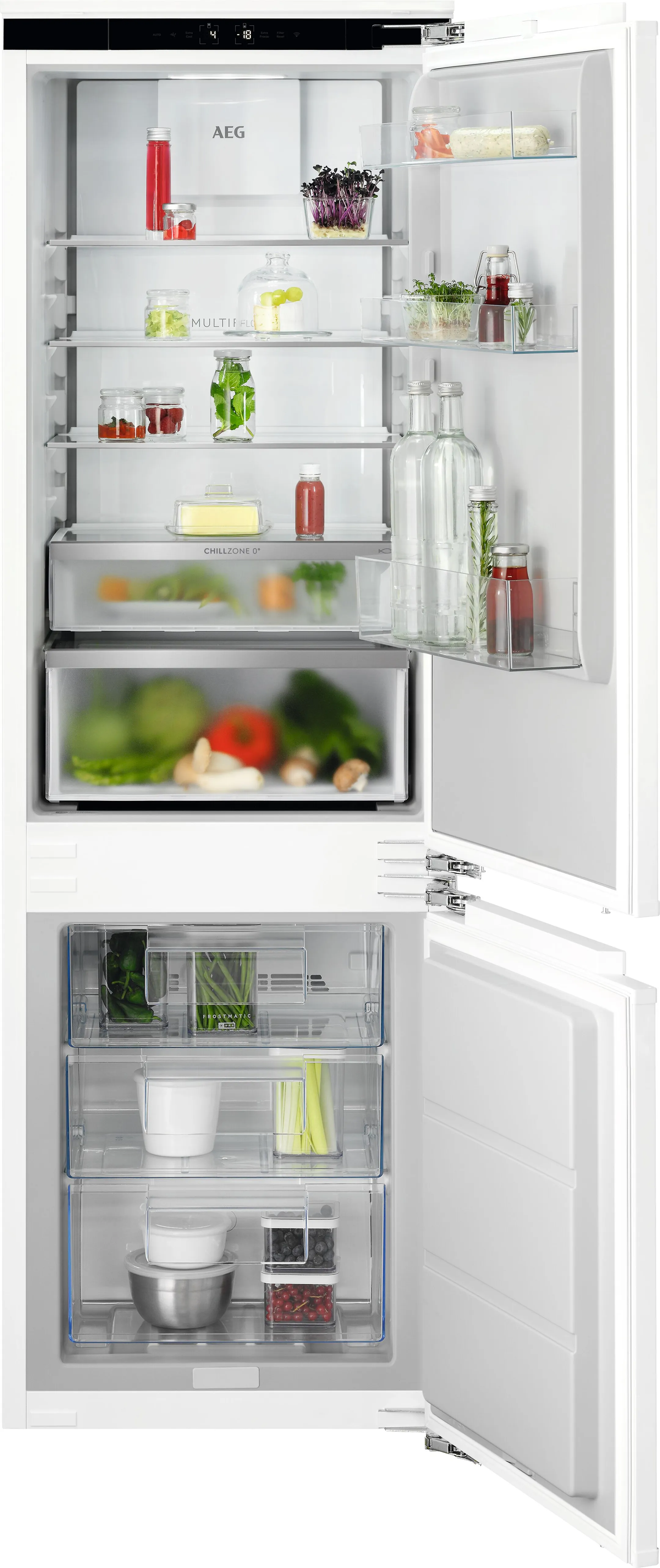 Inbouw koelkast met diepvries TC7CS181AF GreenZone