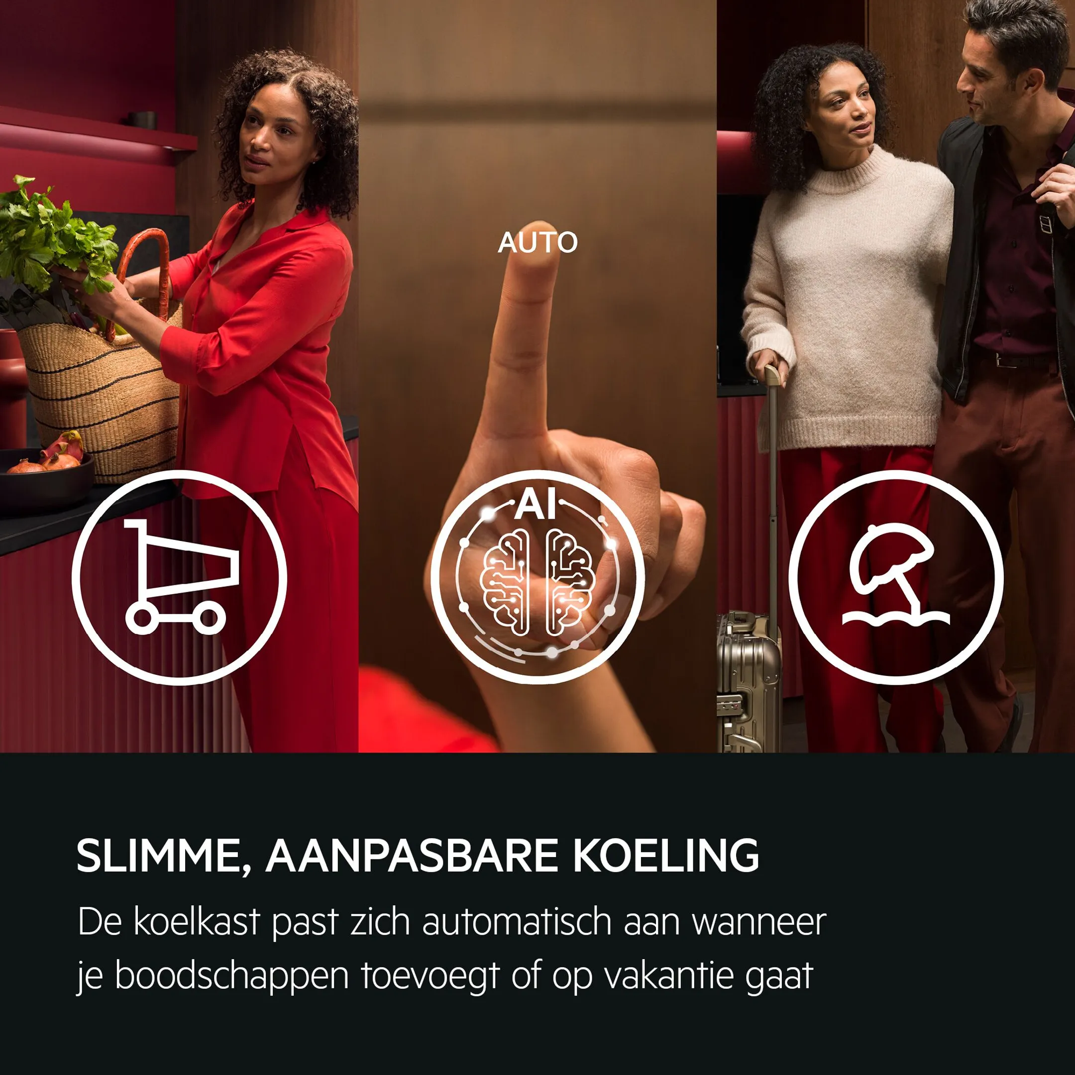 AEG Inbouw koelkast met diepvries TC7CS181AF GreenZone  image