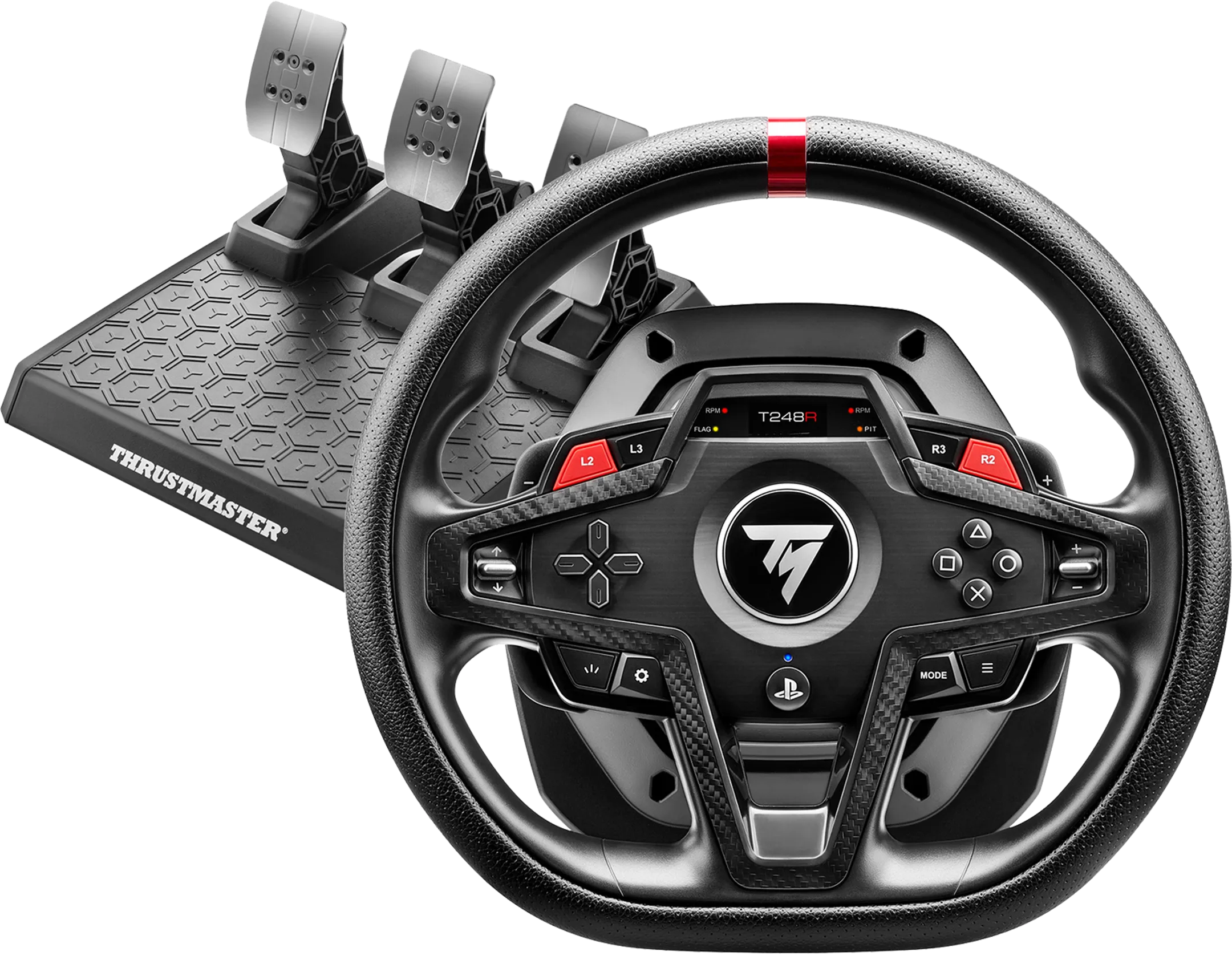 T248R Racestuur - Zwart (PS5/PS4/PC)