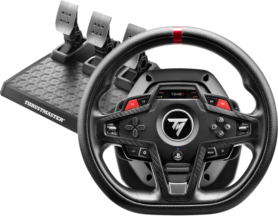 T248R Racestuur - Zwart (PS5/PS4/PC)