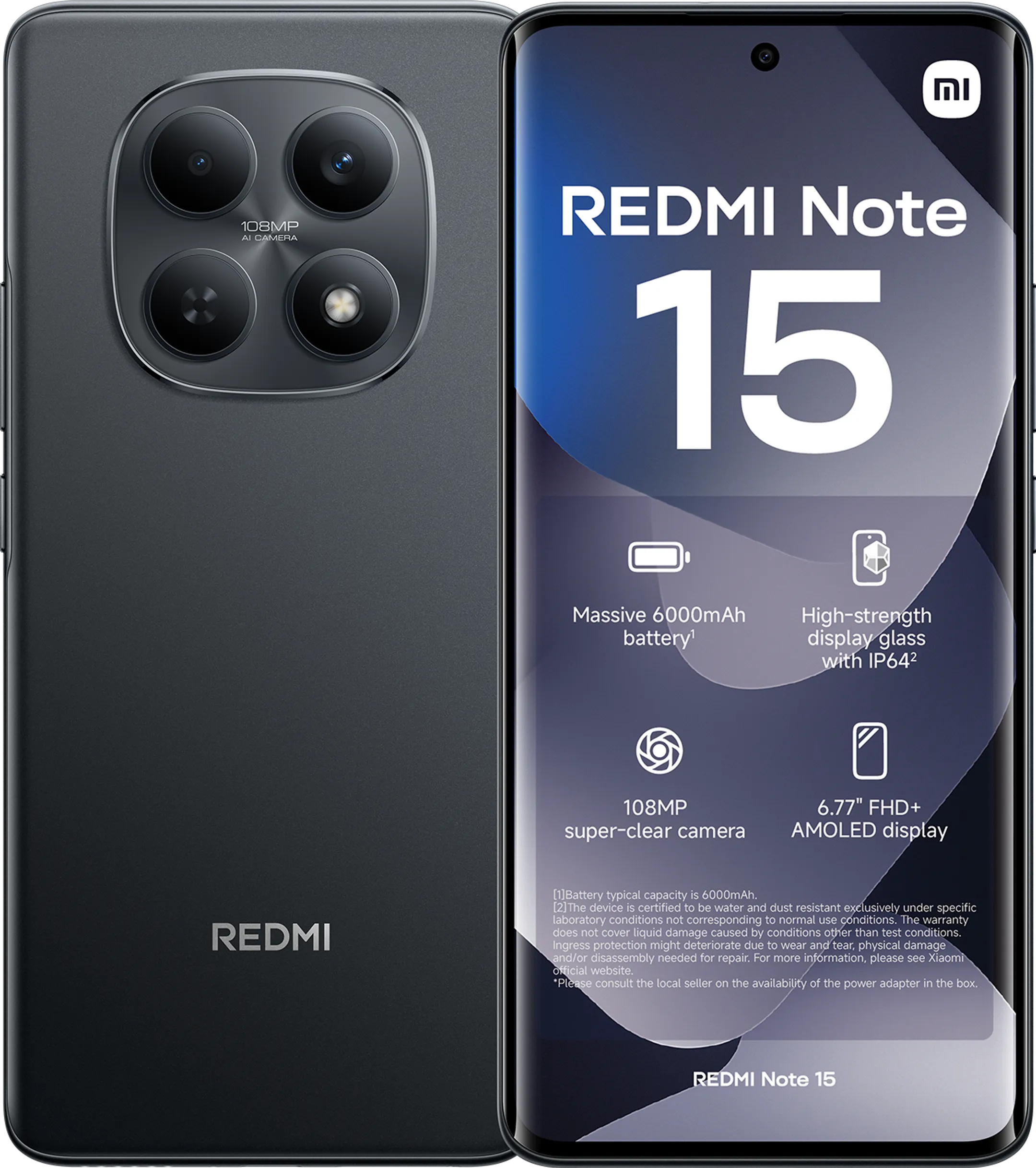 Redmi Note 15 128GB - Zwart