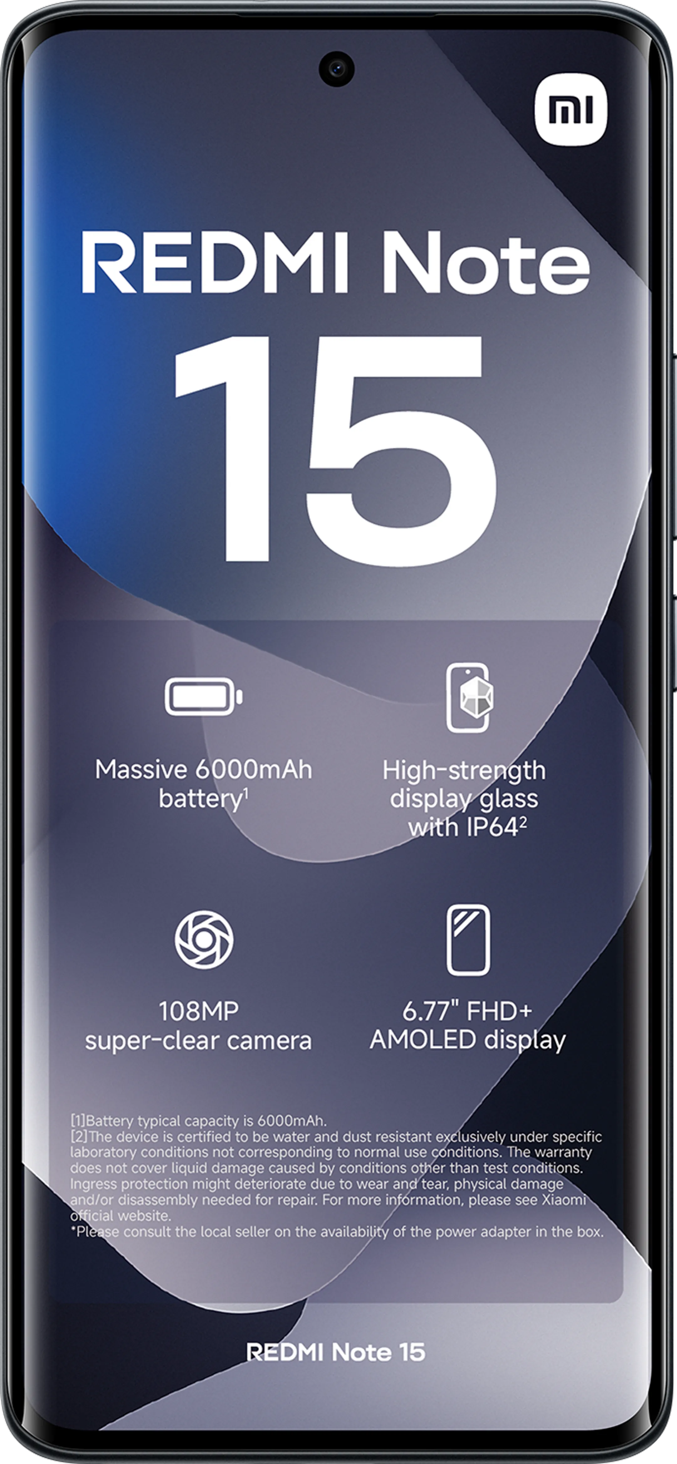 Xiaomi Redmi Note 15 128GB - Zwart image