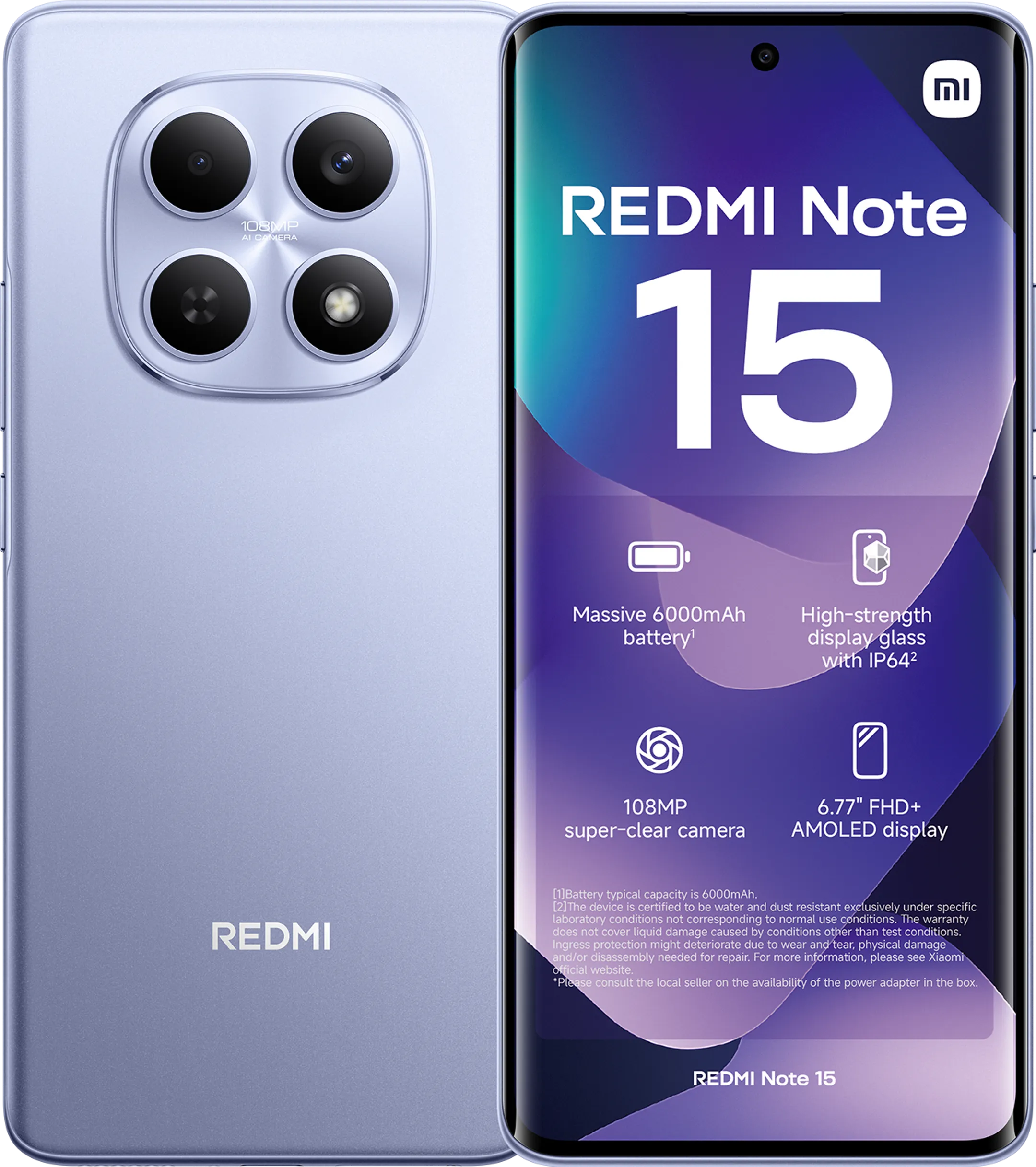 Redmi Note 15 128GB - Paars