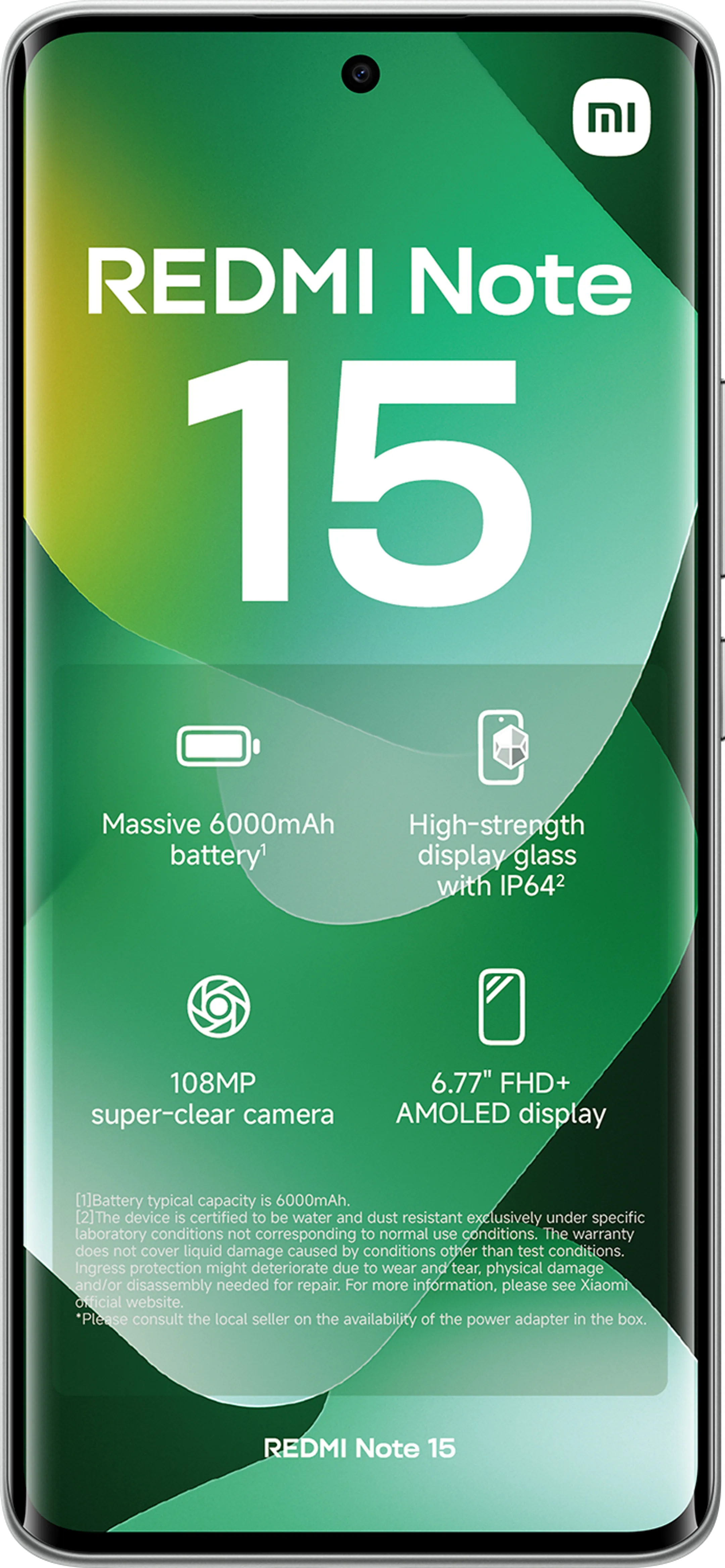 Xiaomi Redmi Note 15 256GB - Groen image