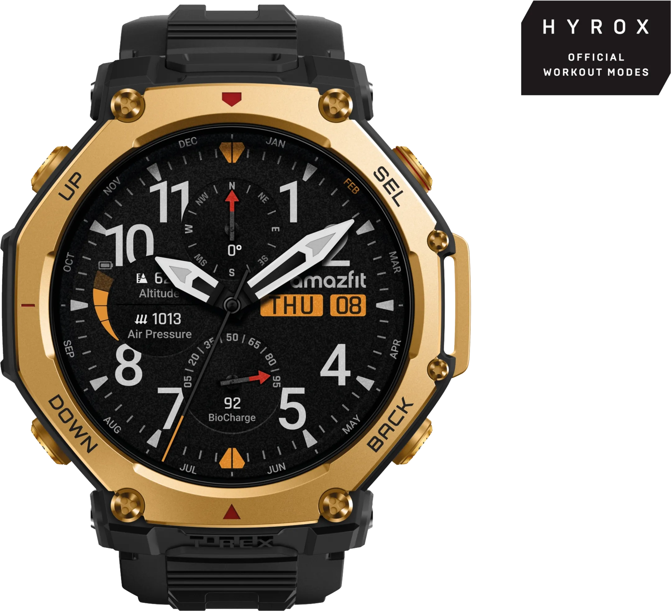 T-Rex 3 Pro 48 mm Or (Noir)