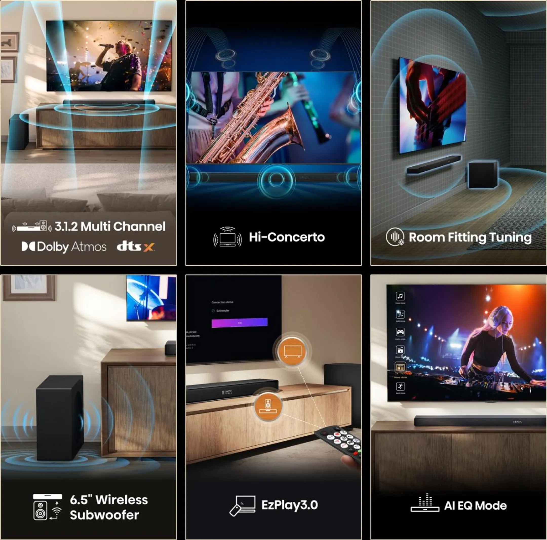 Hisense Barre de son AX3120Q image