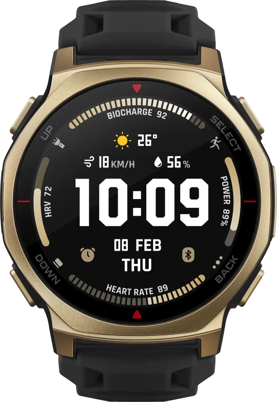 T-Rex 3 Pro 44mm, Goud (Zwart)