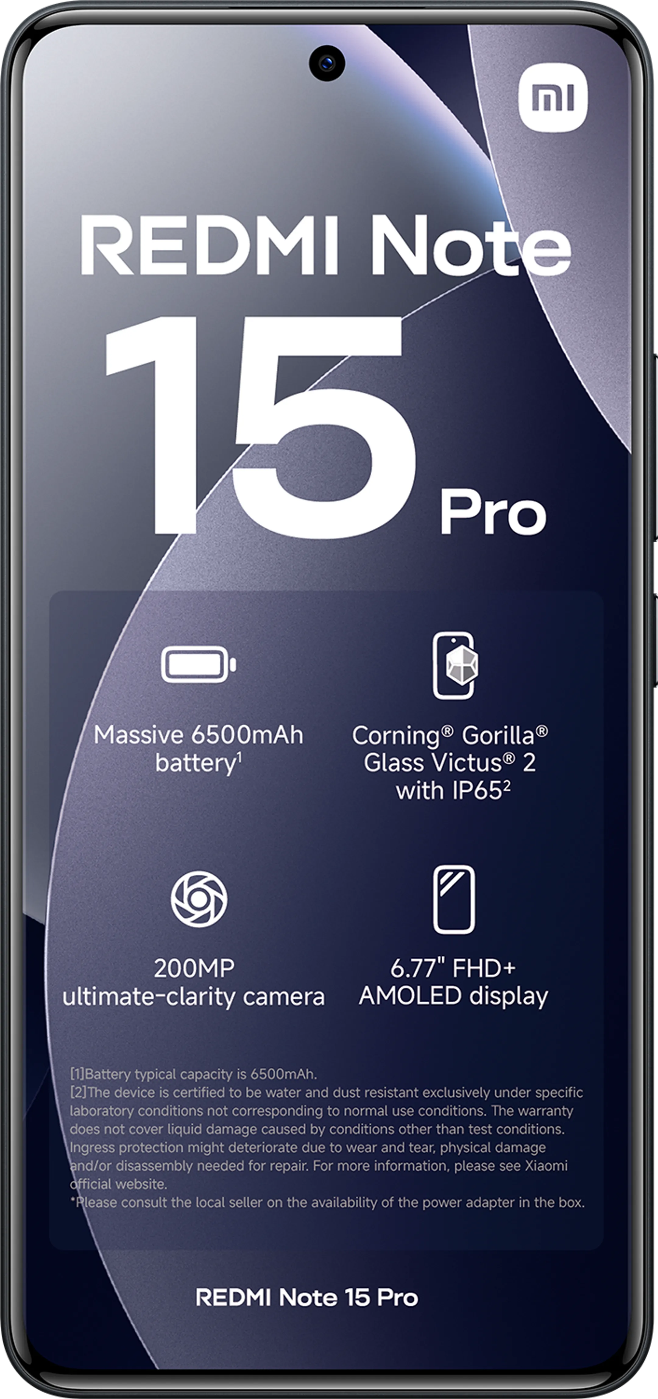 Xiaomi Redmi Note 15 Pro 256GB - Zwart image