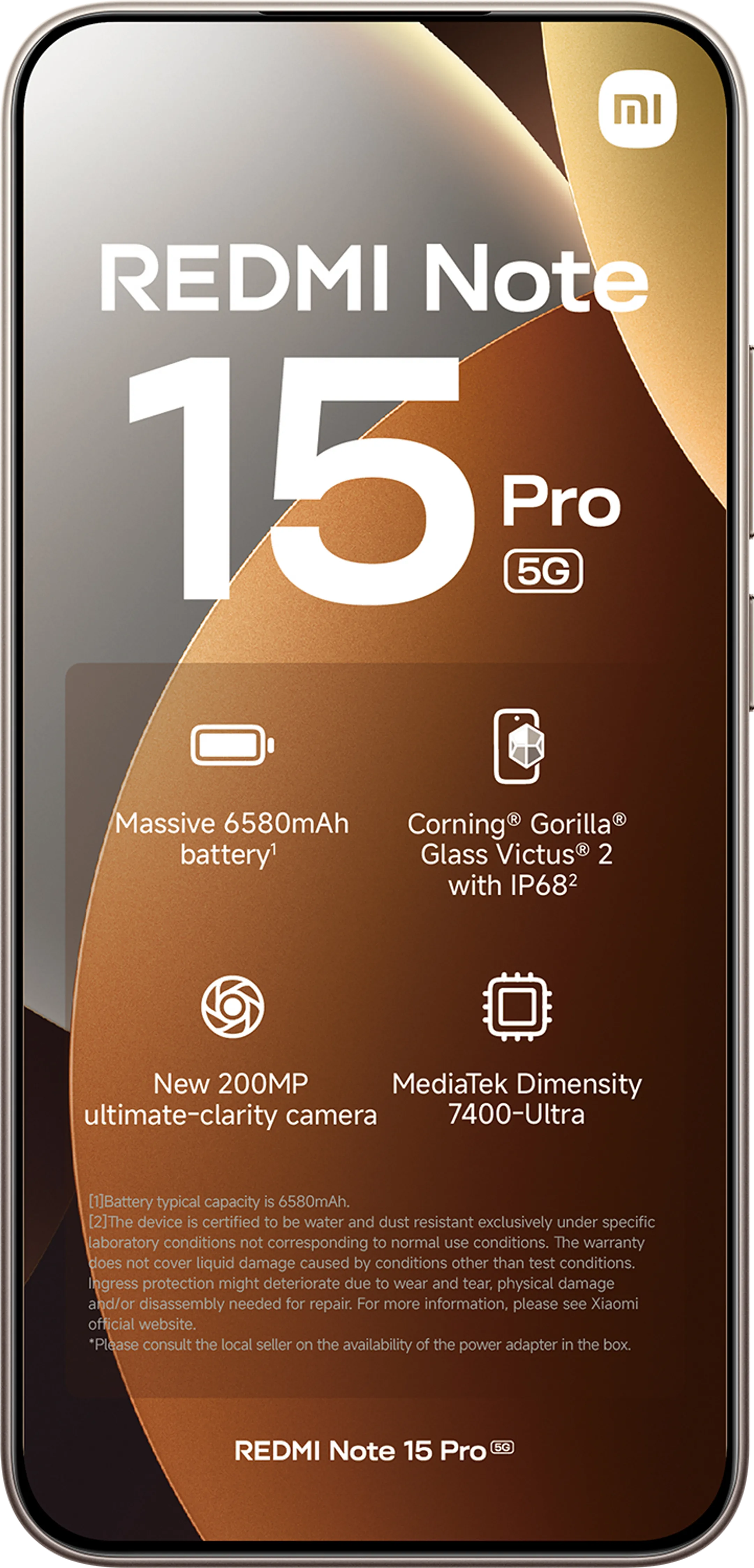 Xiaomi Redmi Note 15 Pro 5G 256GB - Zilver image