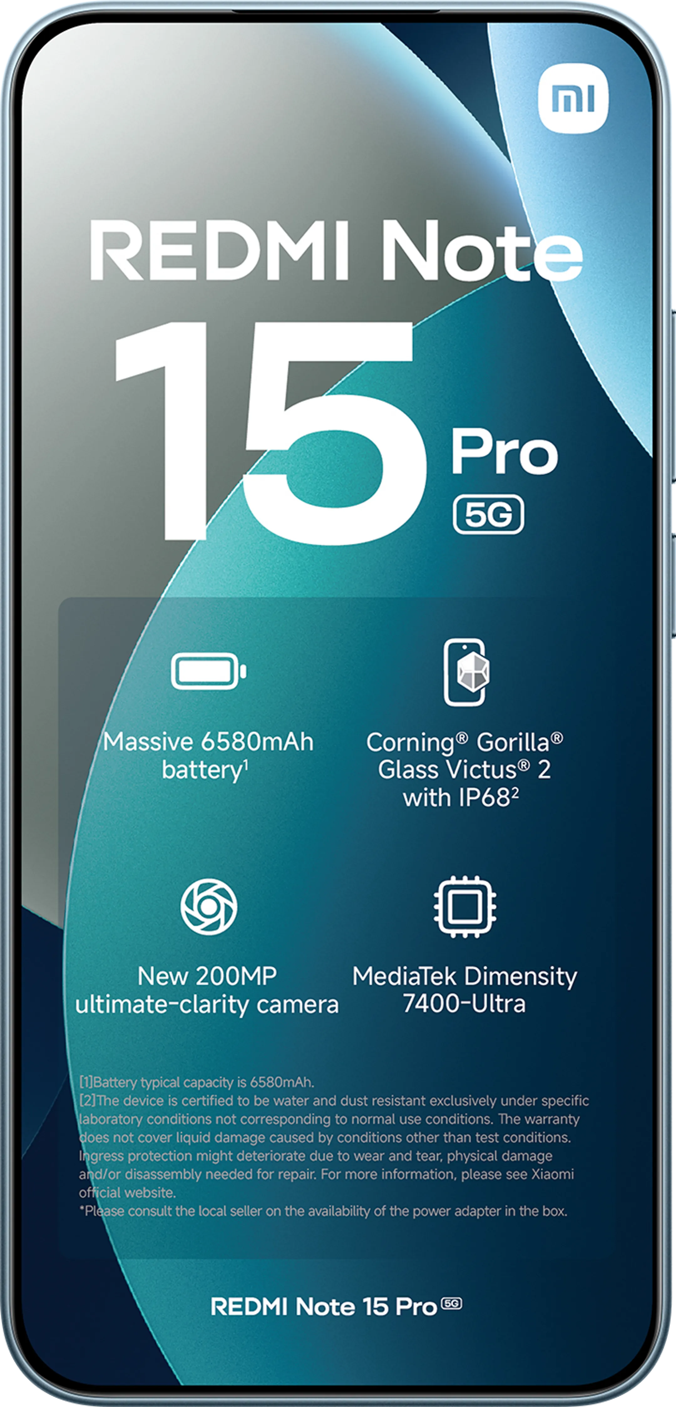 Xiaomi Redmi Note 15 Pro 5G 512GB - Blauw image