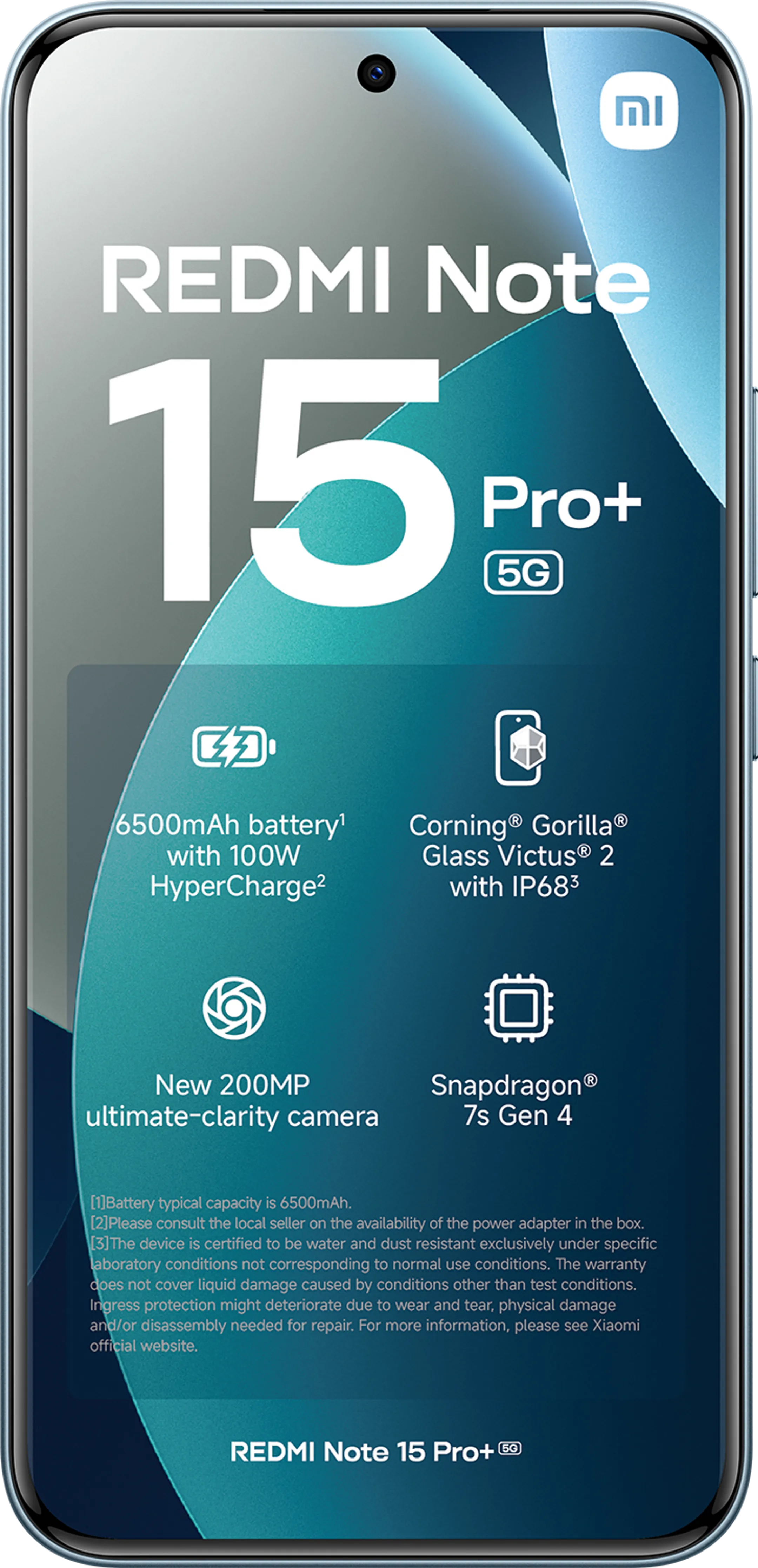 Xiaomi Redmi Note 15 Pro+ 5G 256GB - Blauw image