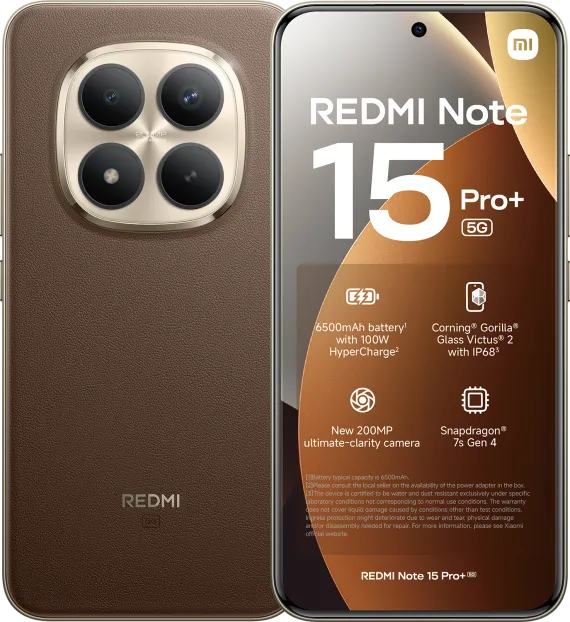 Redmi Note 15 Pro+ 5G 256GB - Bruin