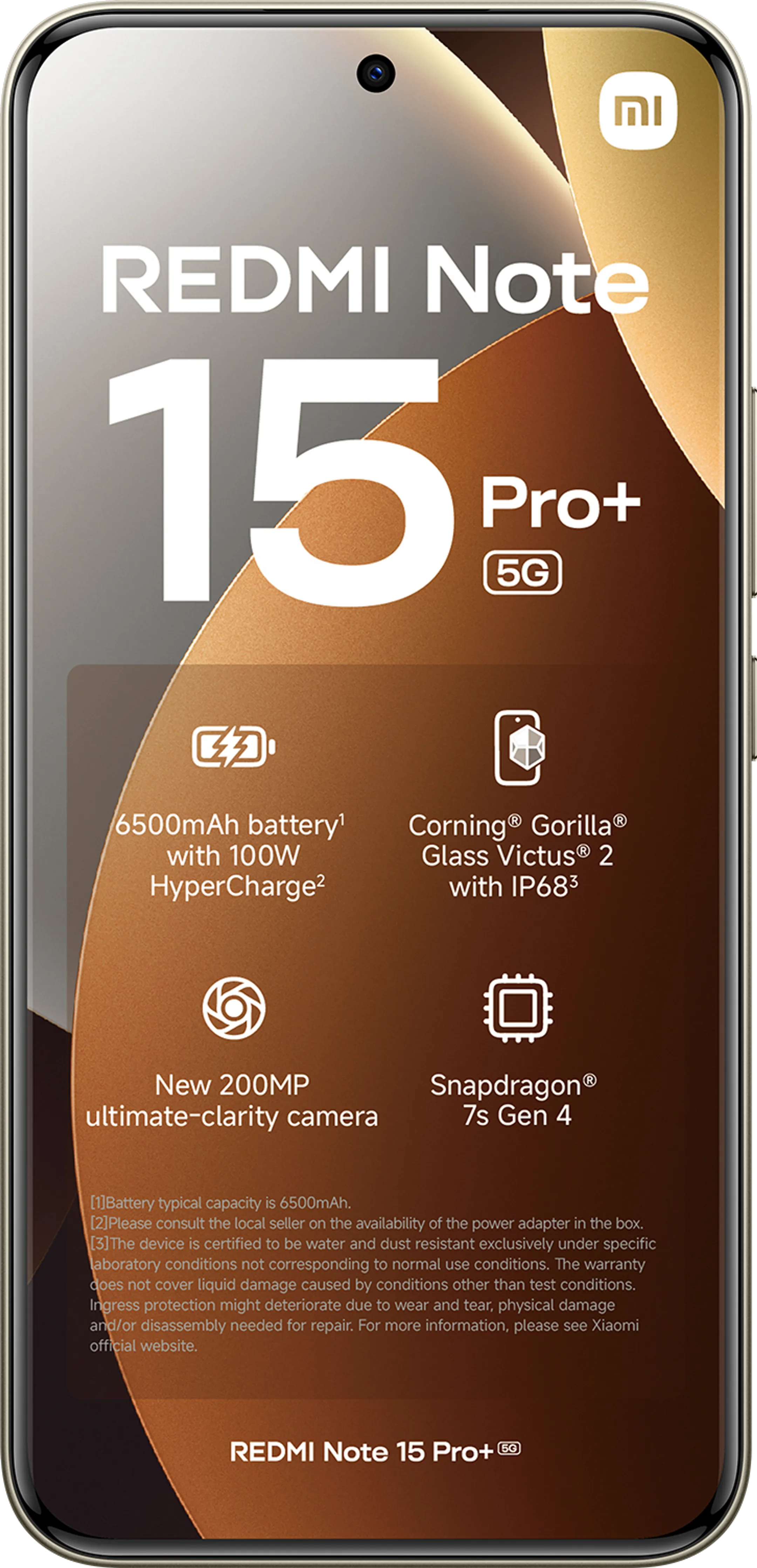 Xiaomi Redmi Note 15 Pro+ 5G 256GB - Bruin image