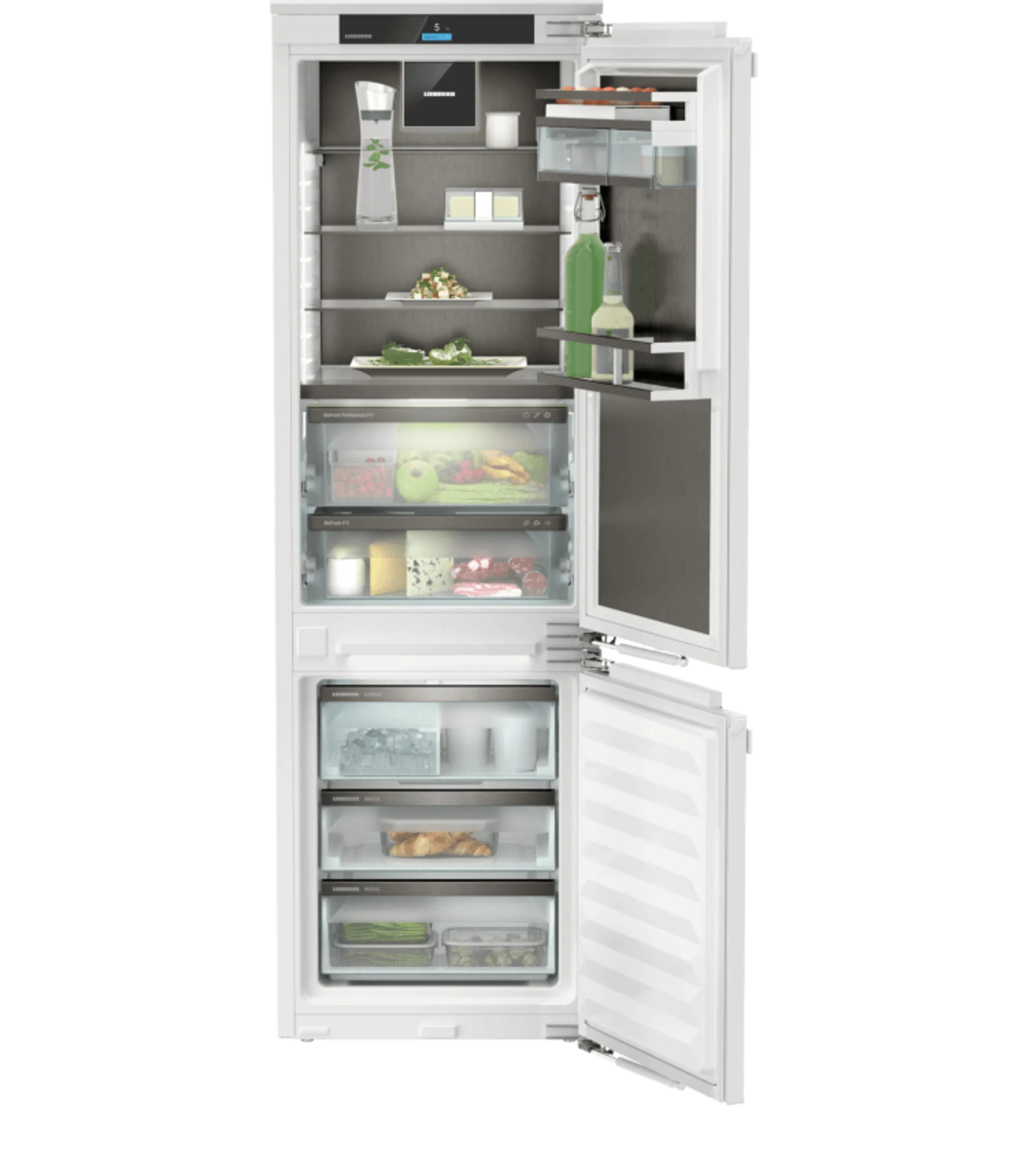 Inbouw koelkast met diepvries ICBNbsci 5173 Peak