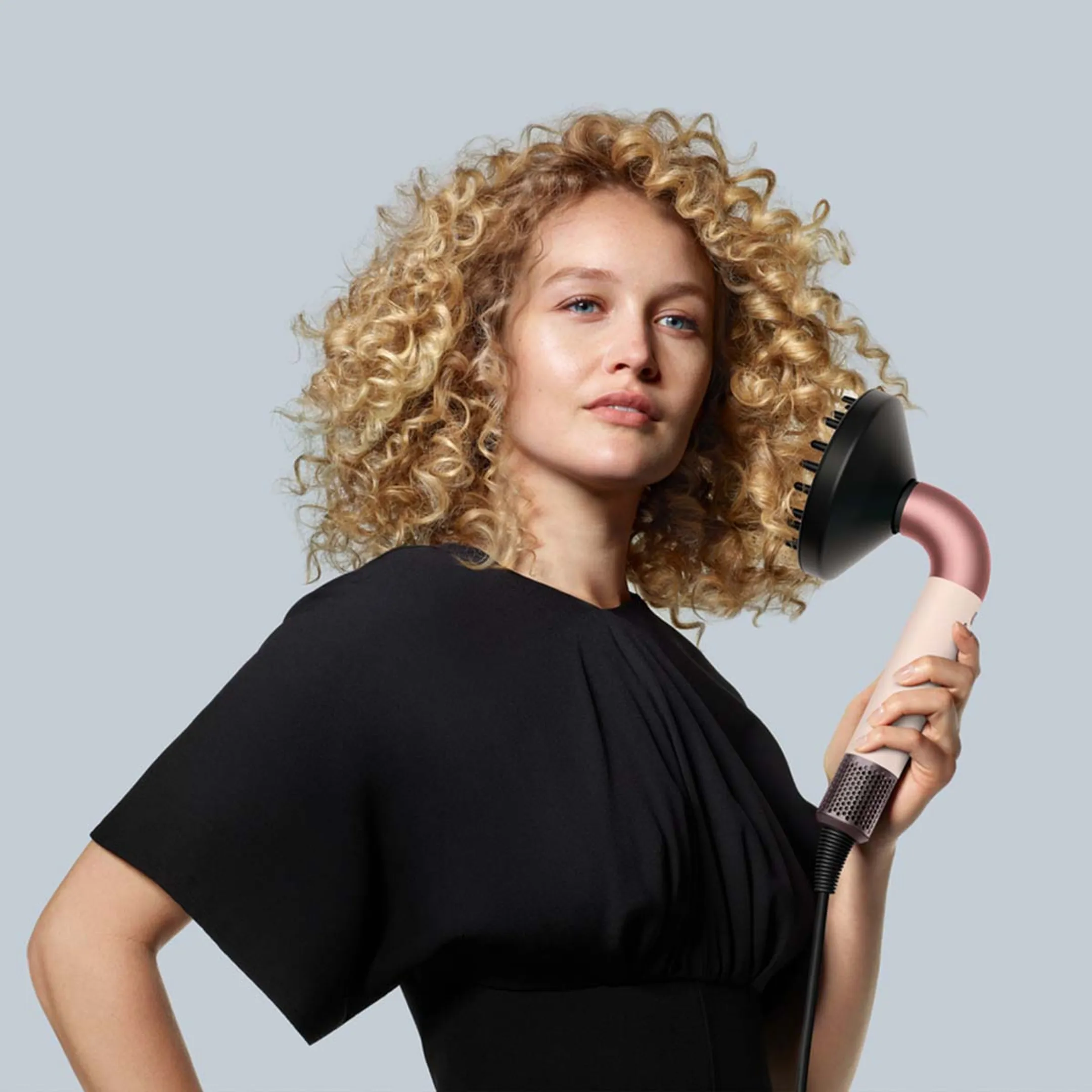 Dyson Supersonic R Professional Curl + Coily Red Velvet - Limited Edition image