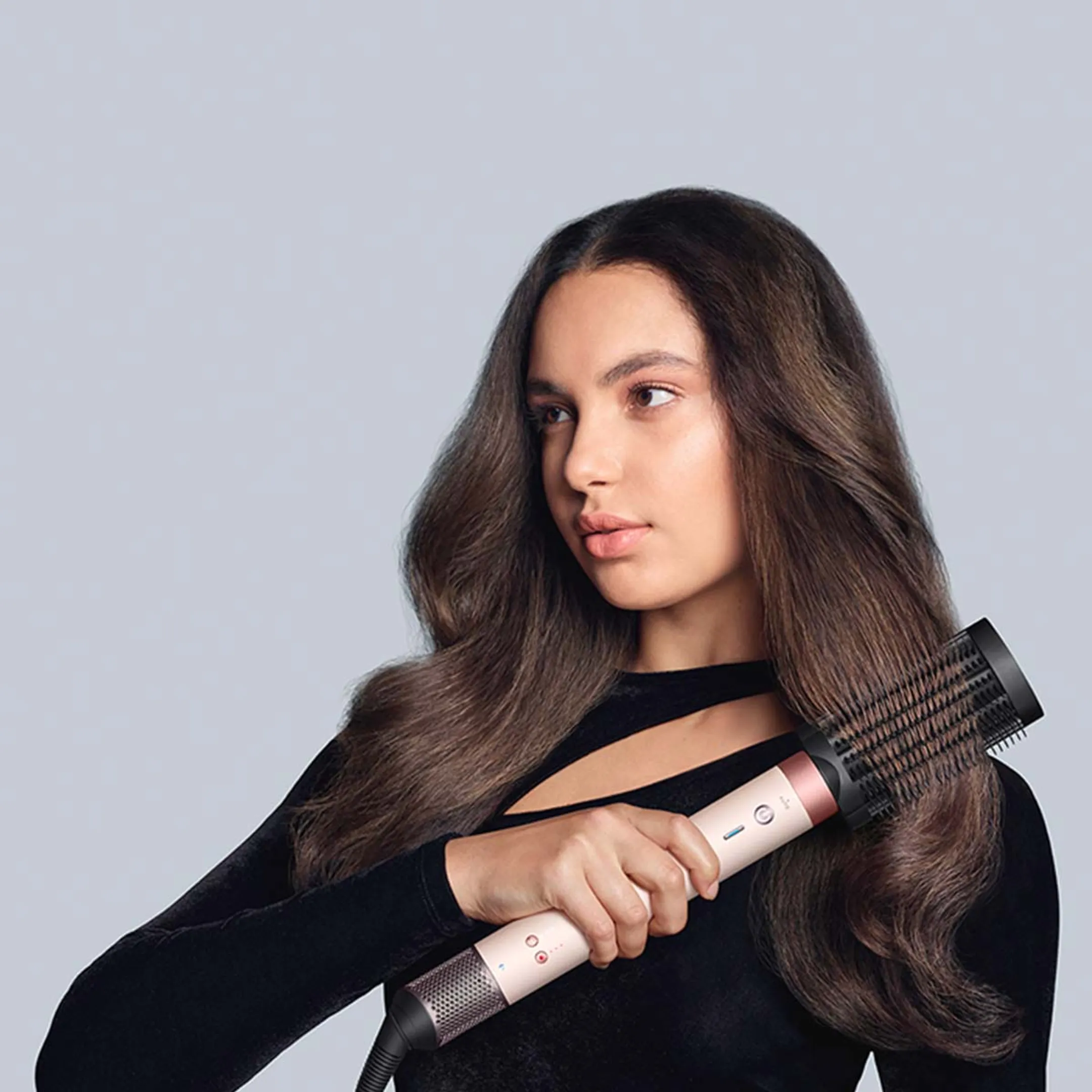 Dyson Airwrap Co-anda2x Straight+Wavy Red Velvet - Limited Edition image