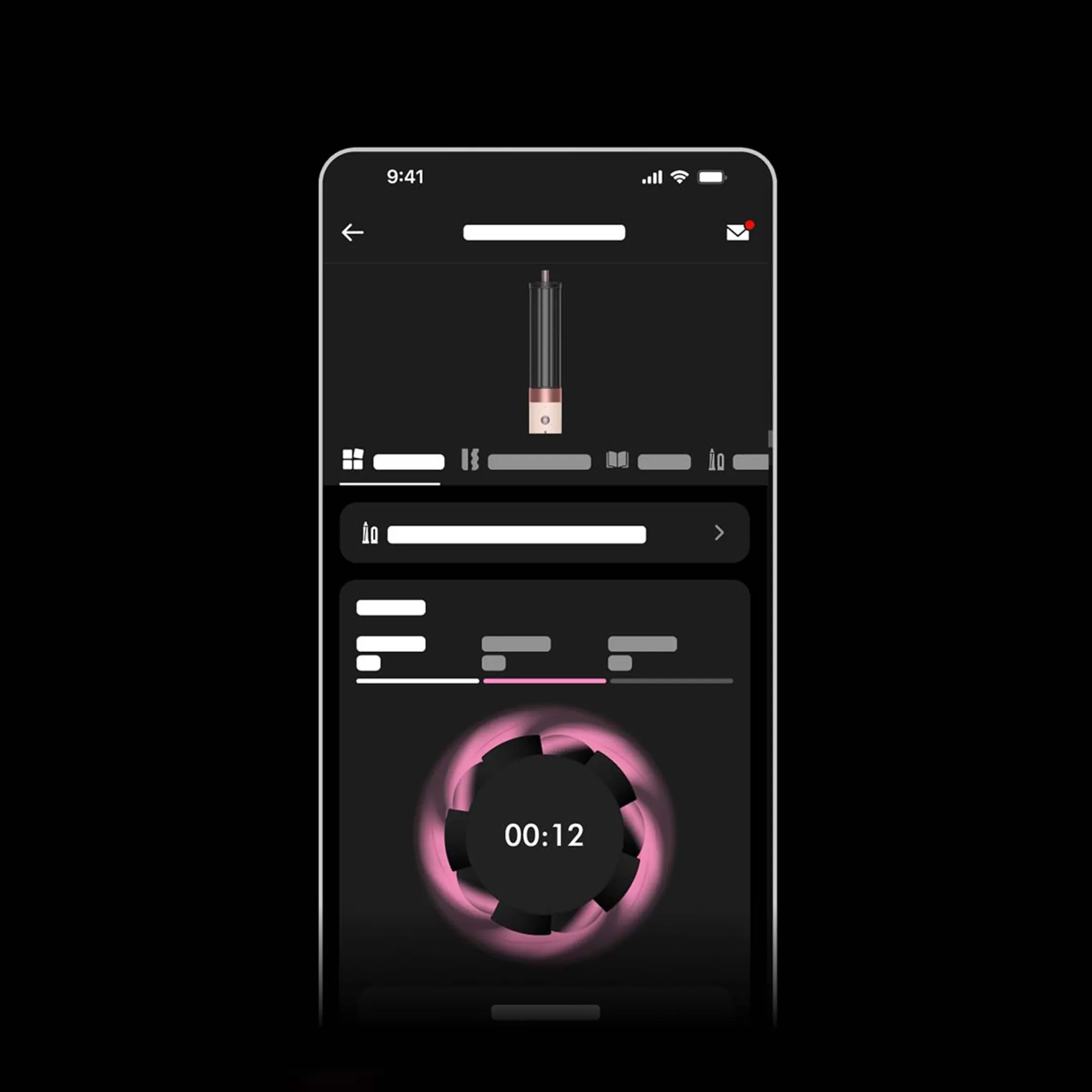 Dyson Airwrap Co-anda2x Straight+Wavy Red Velvet - Limited Edition image