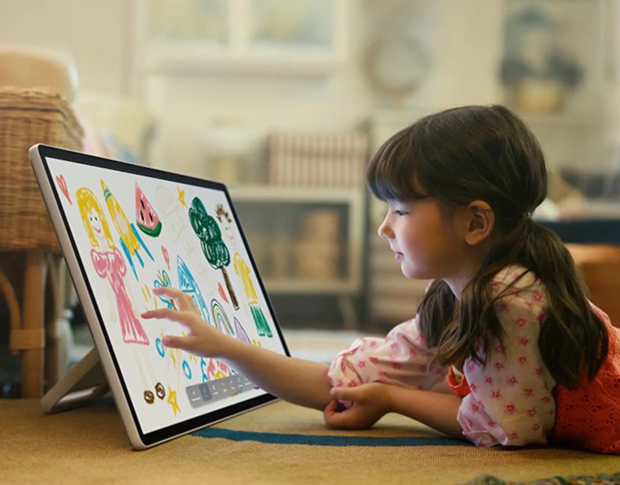 Samsung TV LED QHD The Movingstyle LSM7FA (2025) - 27 pouces image