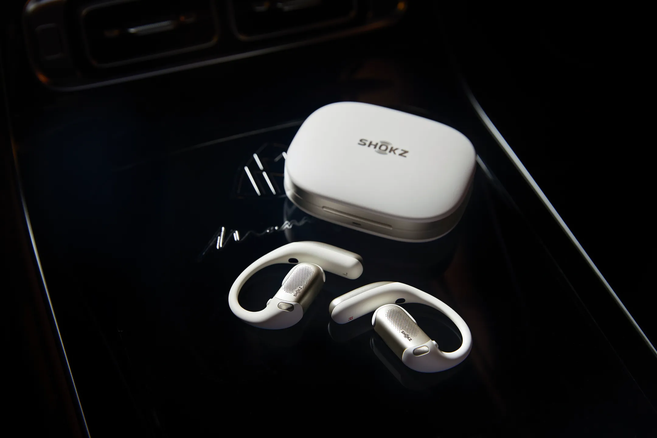 Shokz OpenFit Pro sportoortjes - Wit image