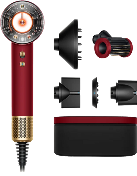 Supersonic Nural Straight + Wavy Red Velvet - Limited Edition