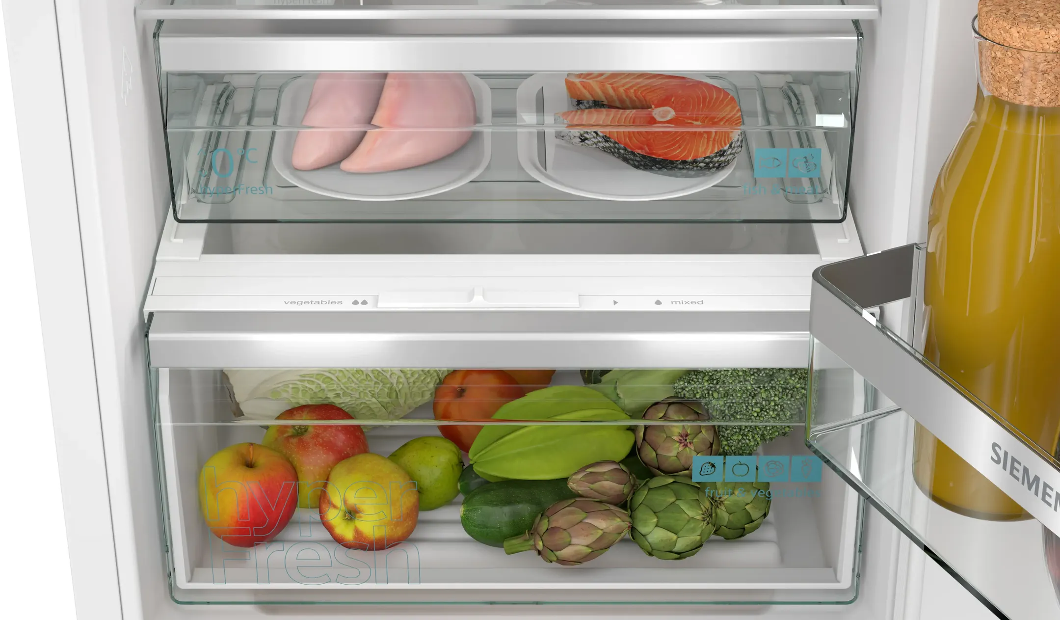 Siemens Inbouw koelkast met diepvries KI96NADC0 image