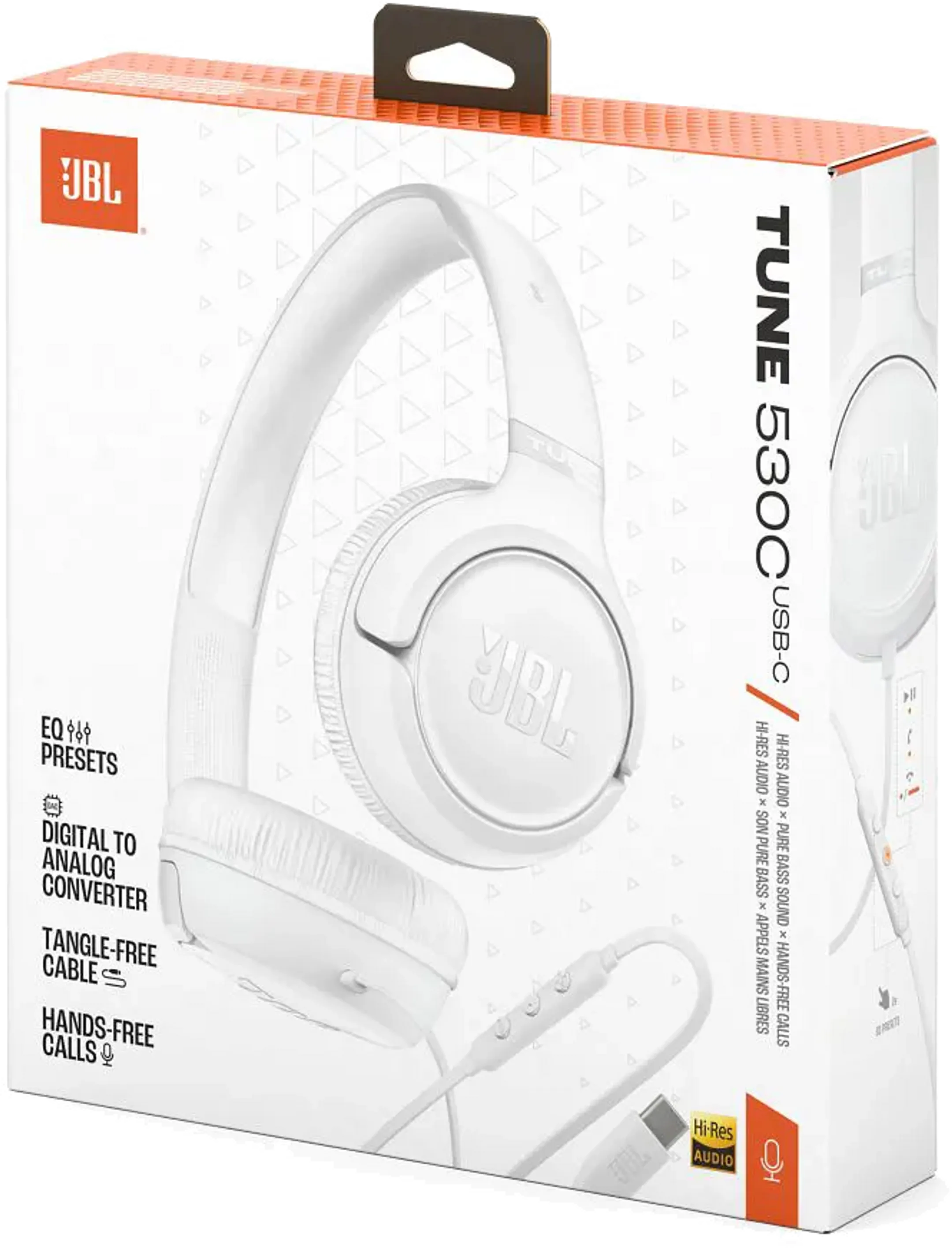 Casque Tune 530C USB-C - Blanc