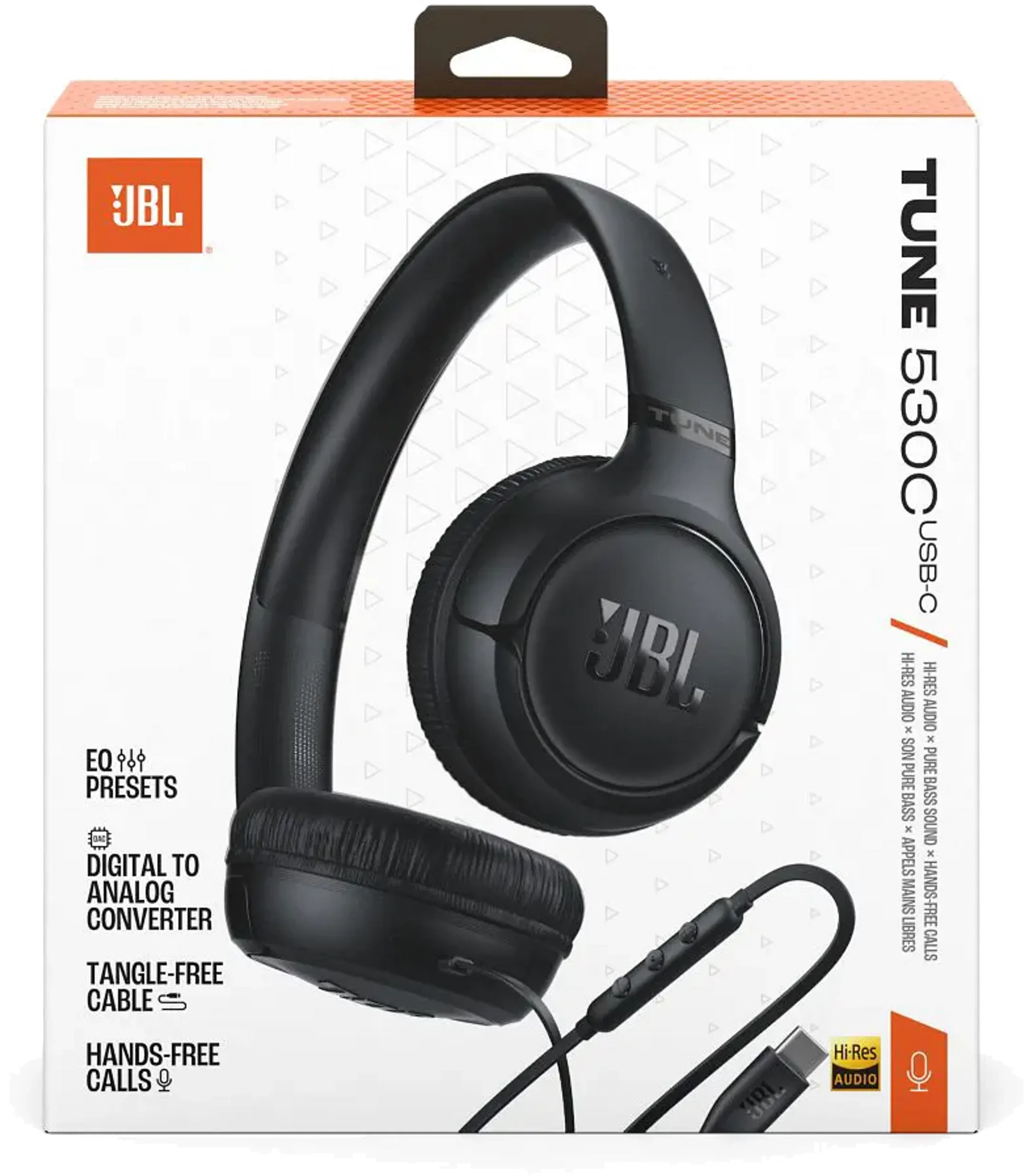 Casque Tune 530C USB-C - Noir