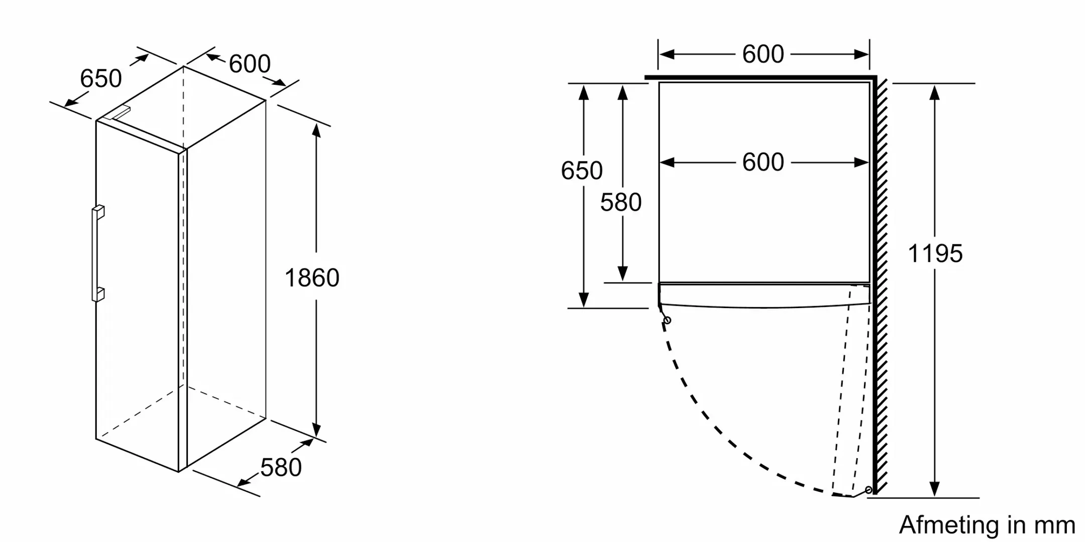 Bosch Diepvries GSN36VIEP AntiFingerprint image