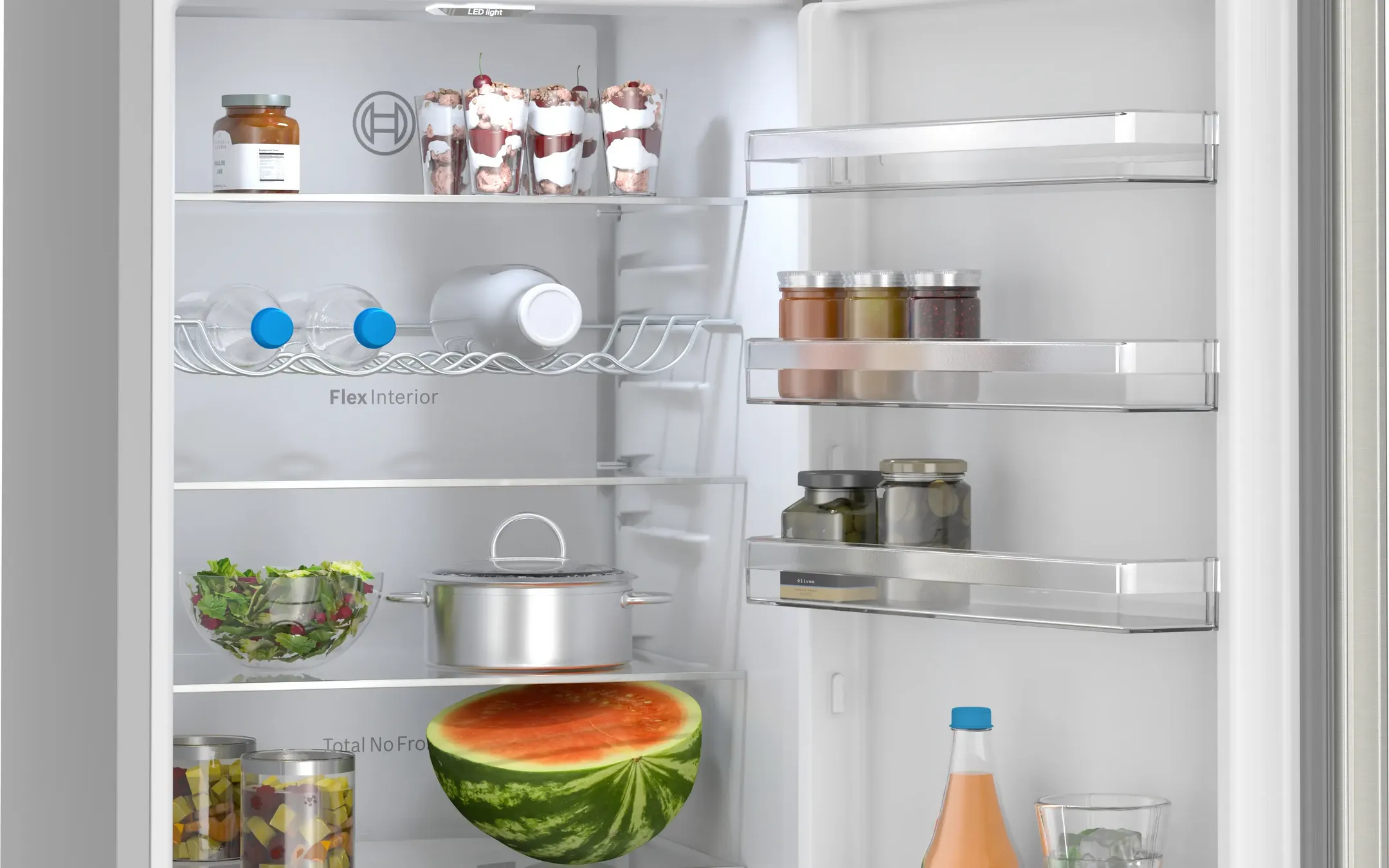 Bosch Koelkast met diepvries KGN392I1F image