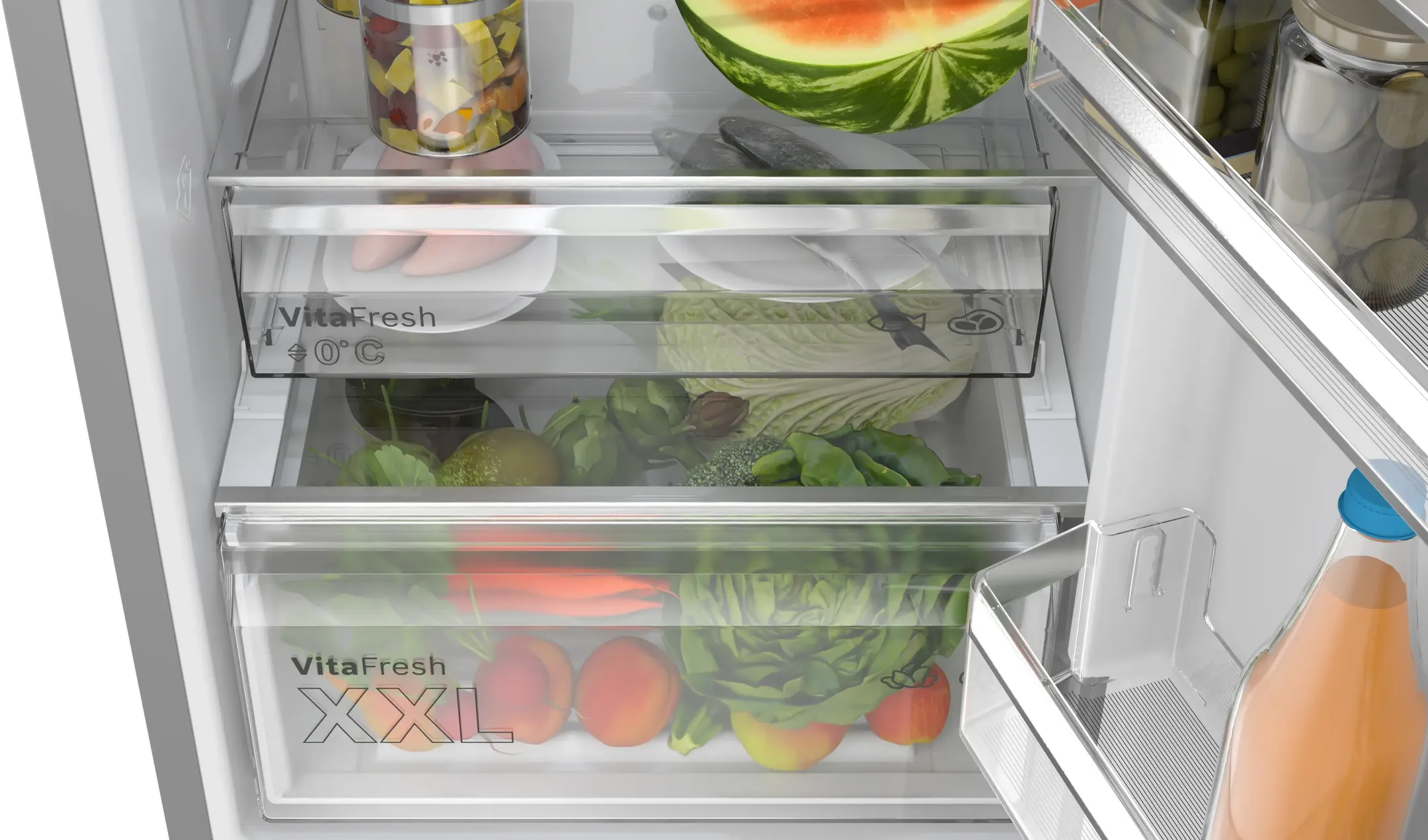 Bosch Koelkast met diepvries KGN392I1F image