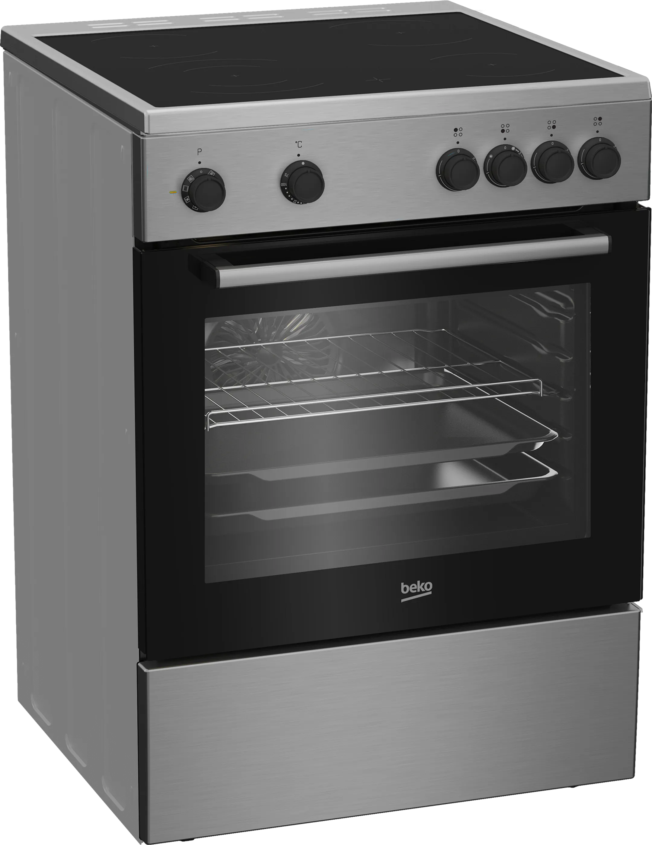 Beko Cuisinière FBM6701X image