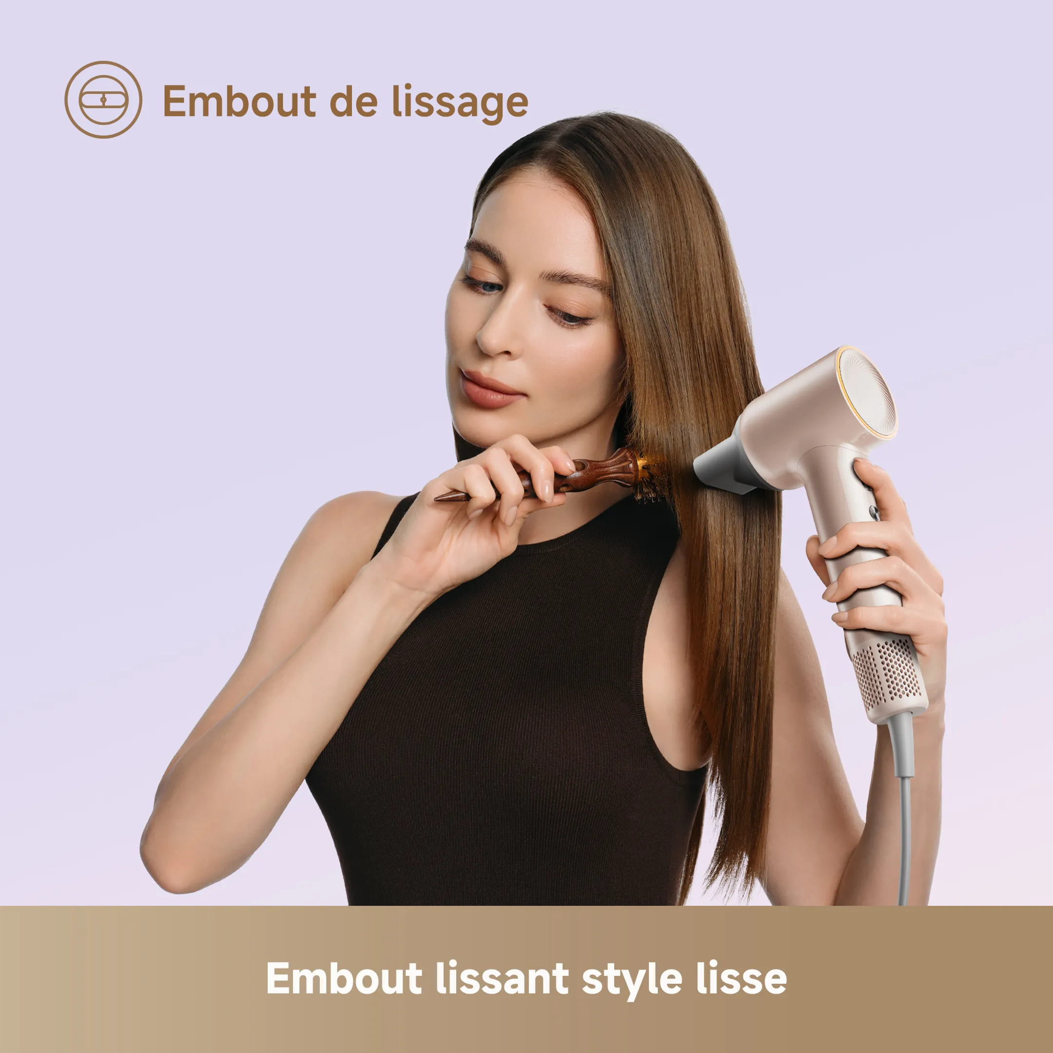 Dreame Sèche-cheveux Mini Flow Pink image