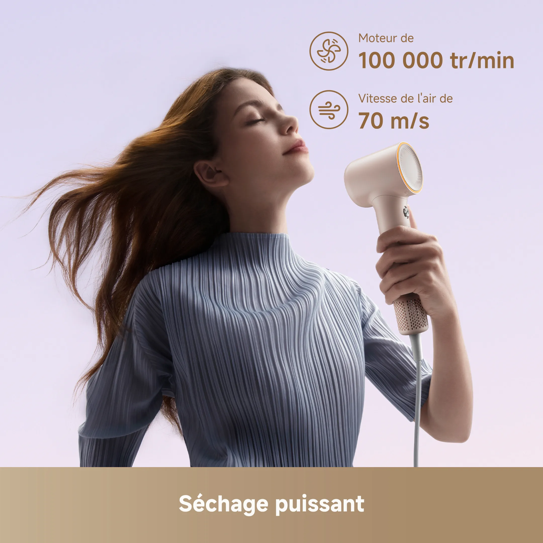 Dreame Sèche-cheveux Mini Flow Pink image