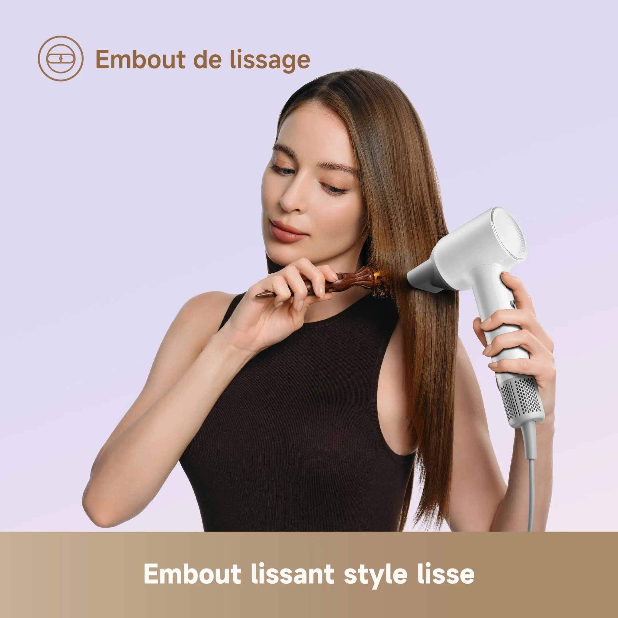 Dreame Sèche-cheveux Mini Flow White image