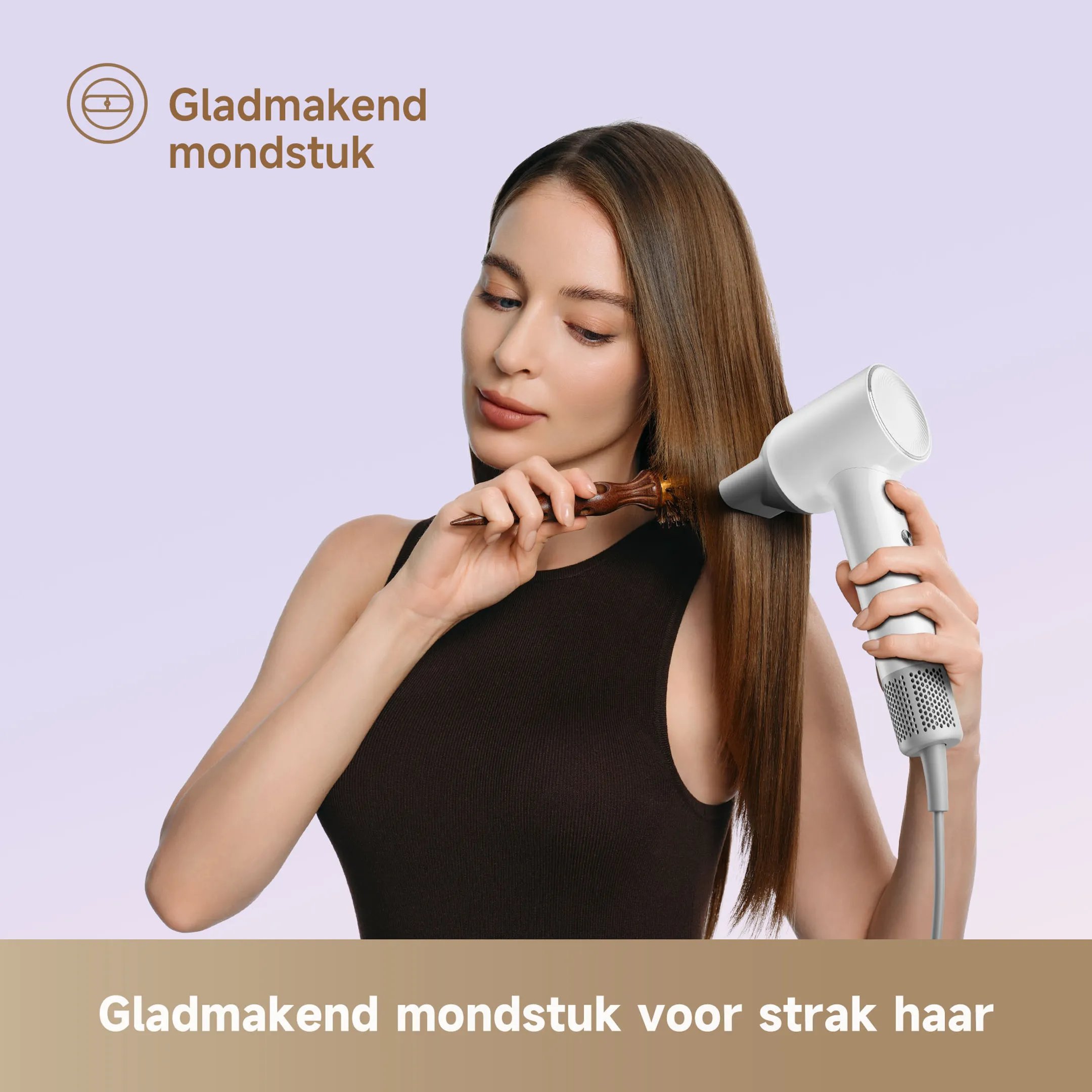 Dreame Haardroger Mini Flow White image