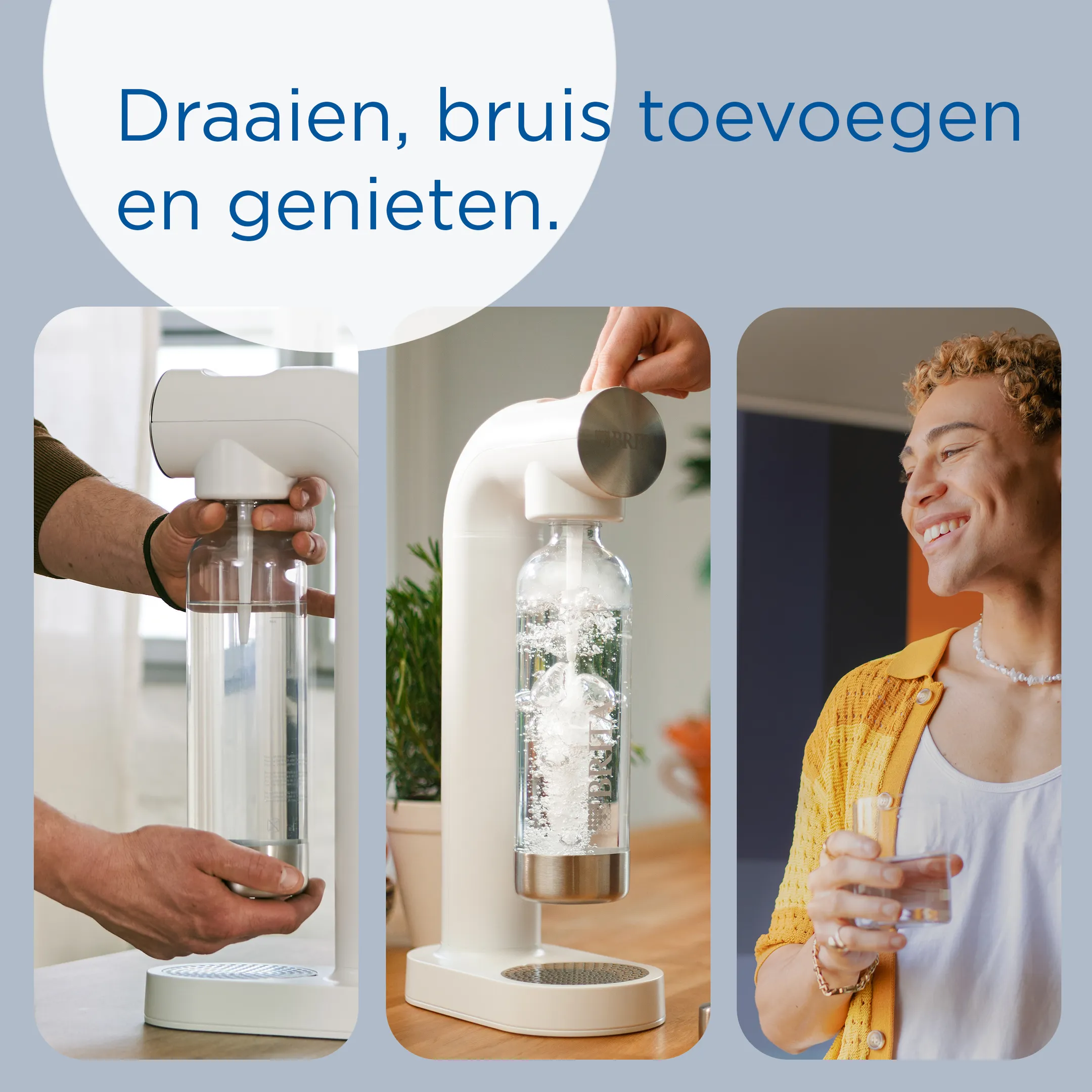 BRITA SodaONE Bruiswatertoestel Wit
