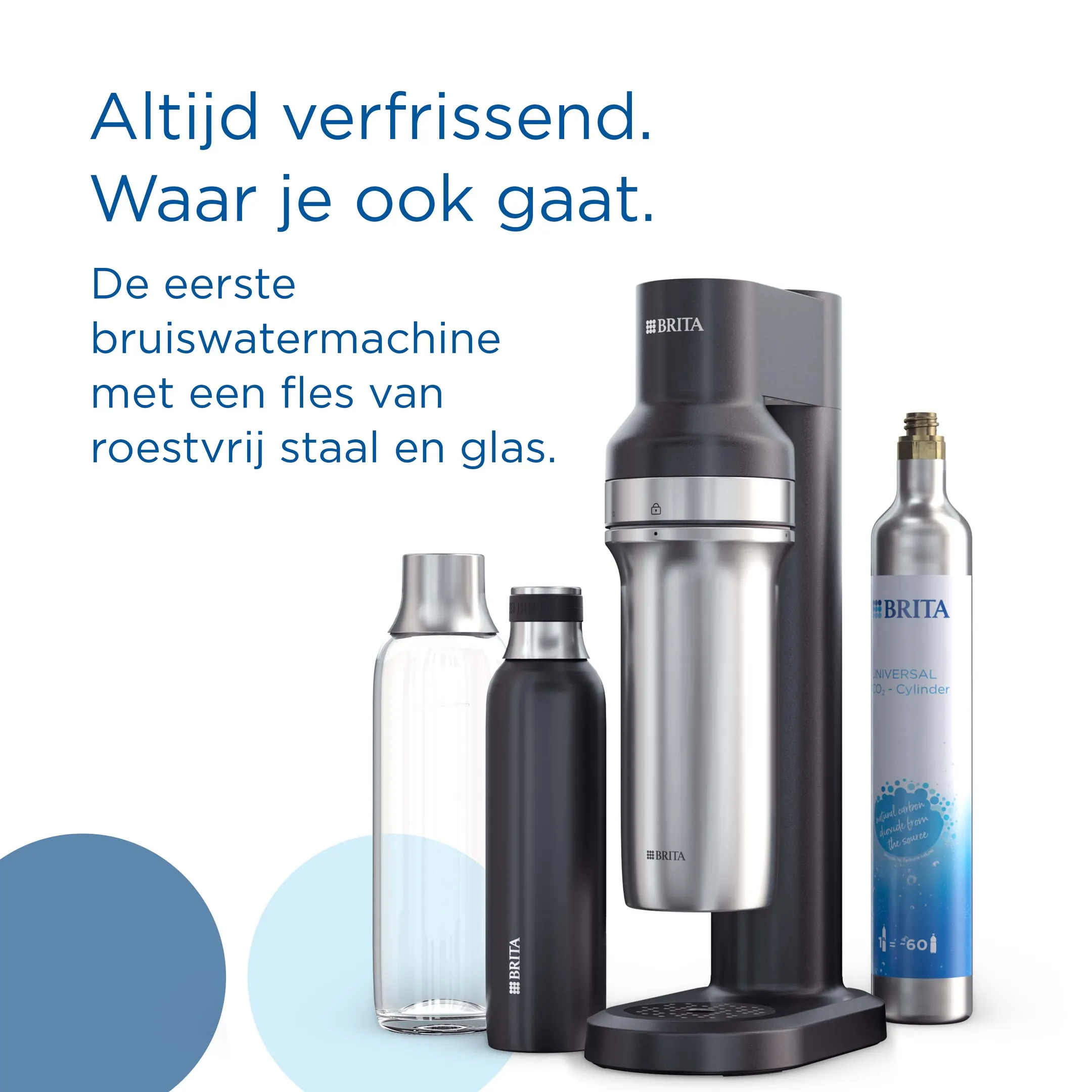 SodaTRIO Bruiswatertoestel - Zwart