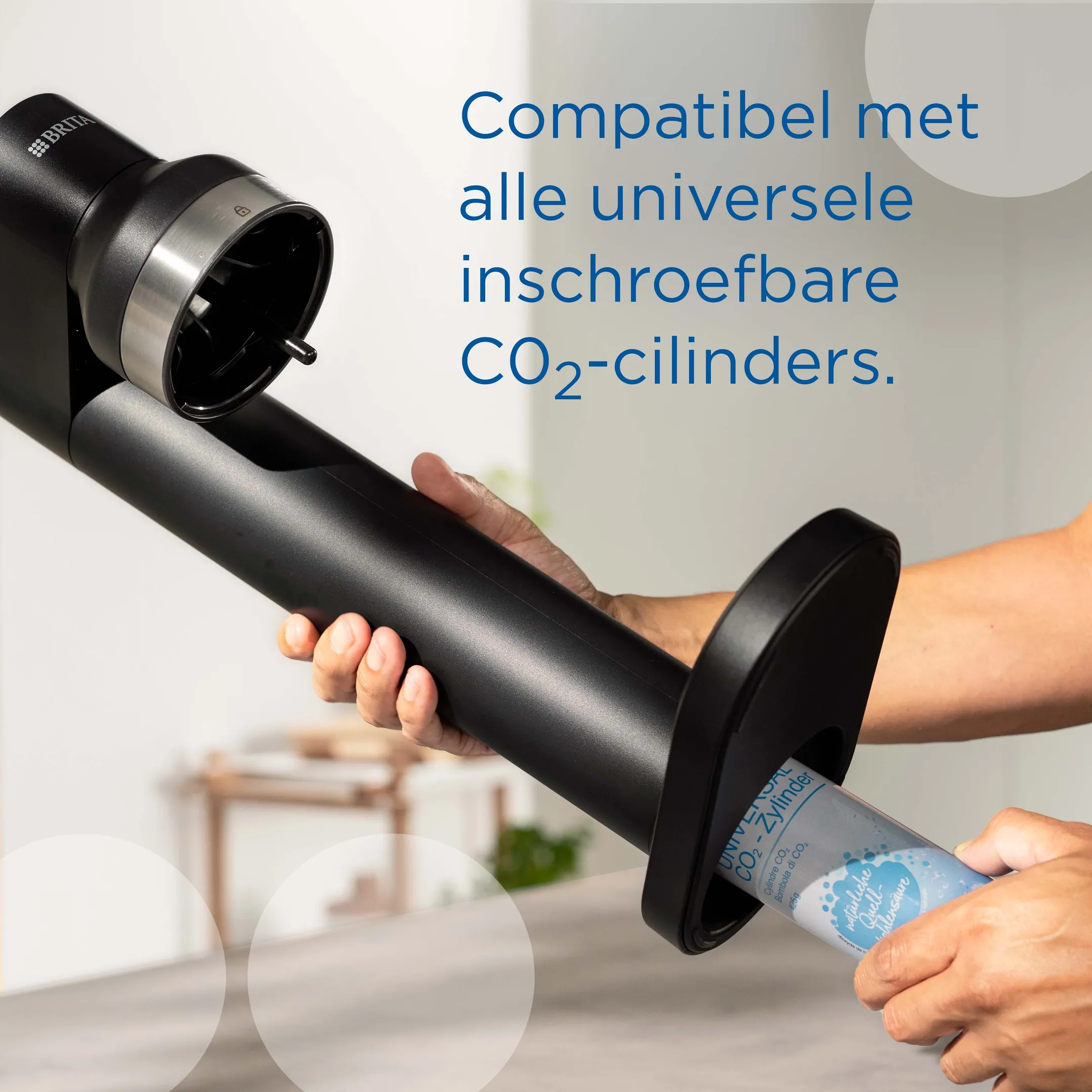 SodaTRIO Bruiswatertoestel - Zwart