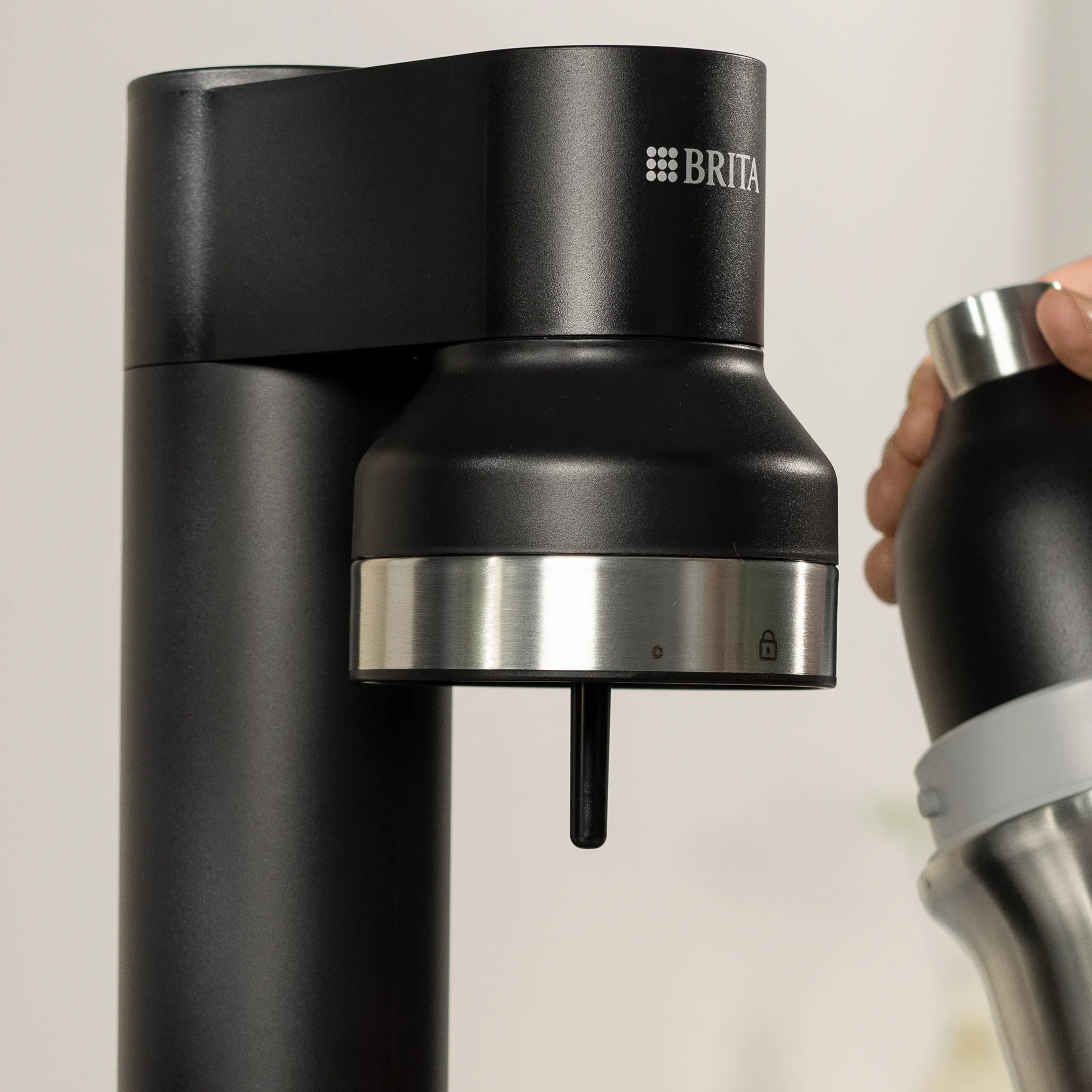 Brita Machine à boisson pétillante SodaTRIO Noir image