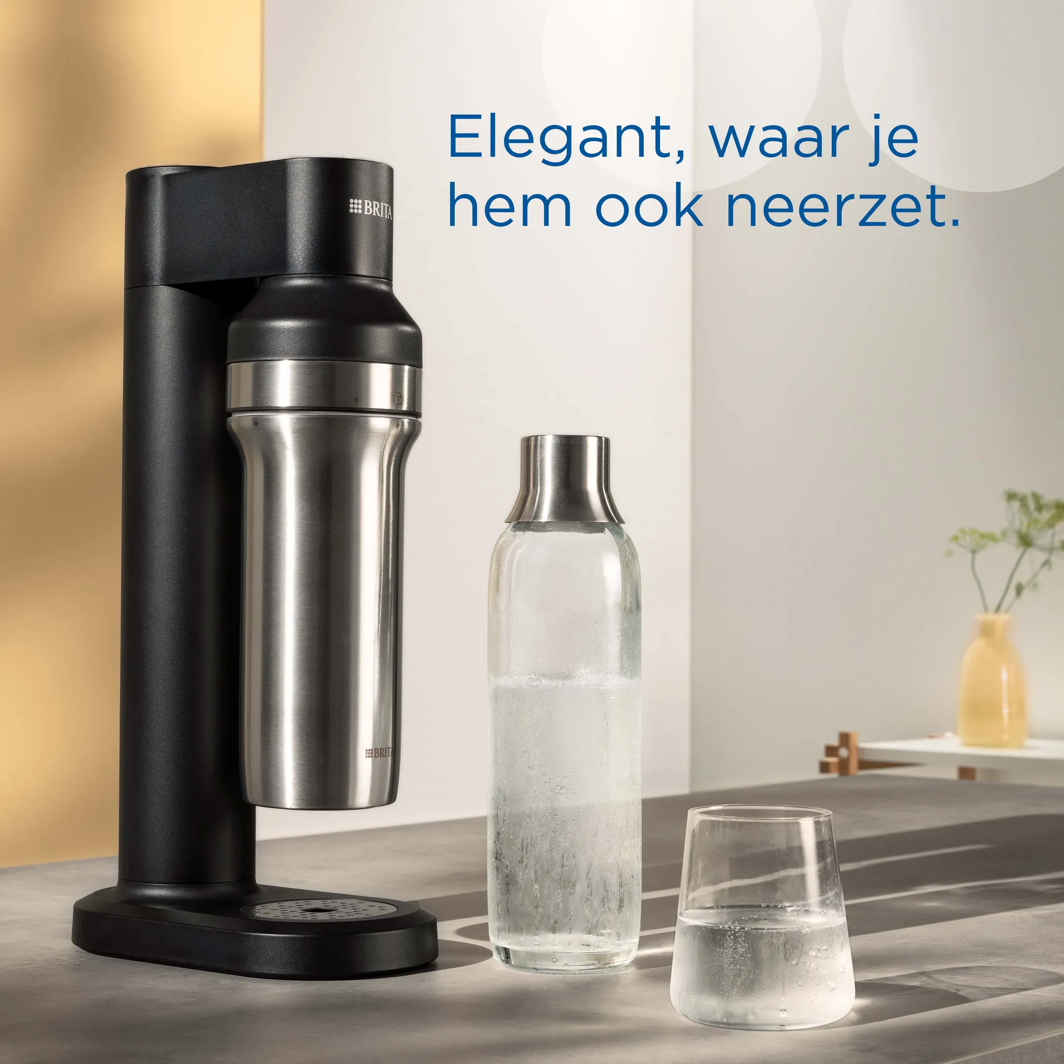 SodaTRIO Bruiswatertoestel - Zwart